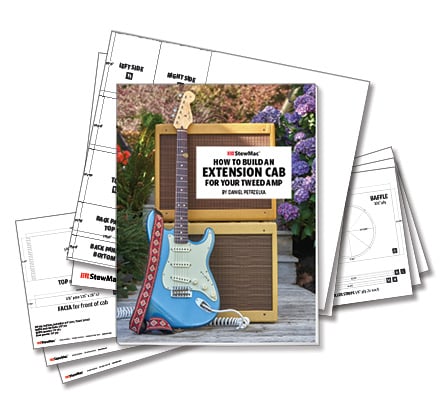 Free Step-by-Step Plans: How to Build an Extension Cab for Your Tweed Amp