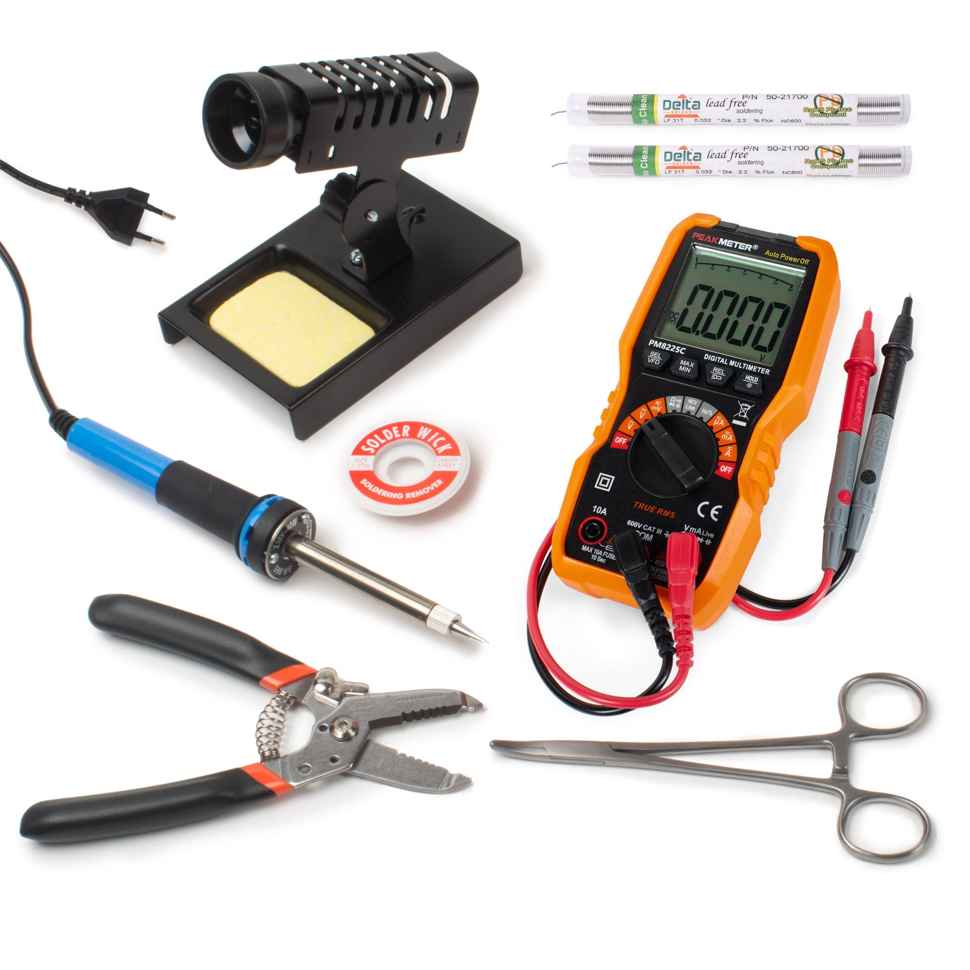 Guitar Electronics Tool Set, International, 220-volt
