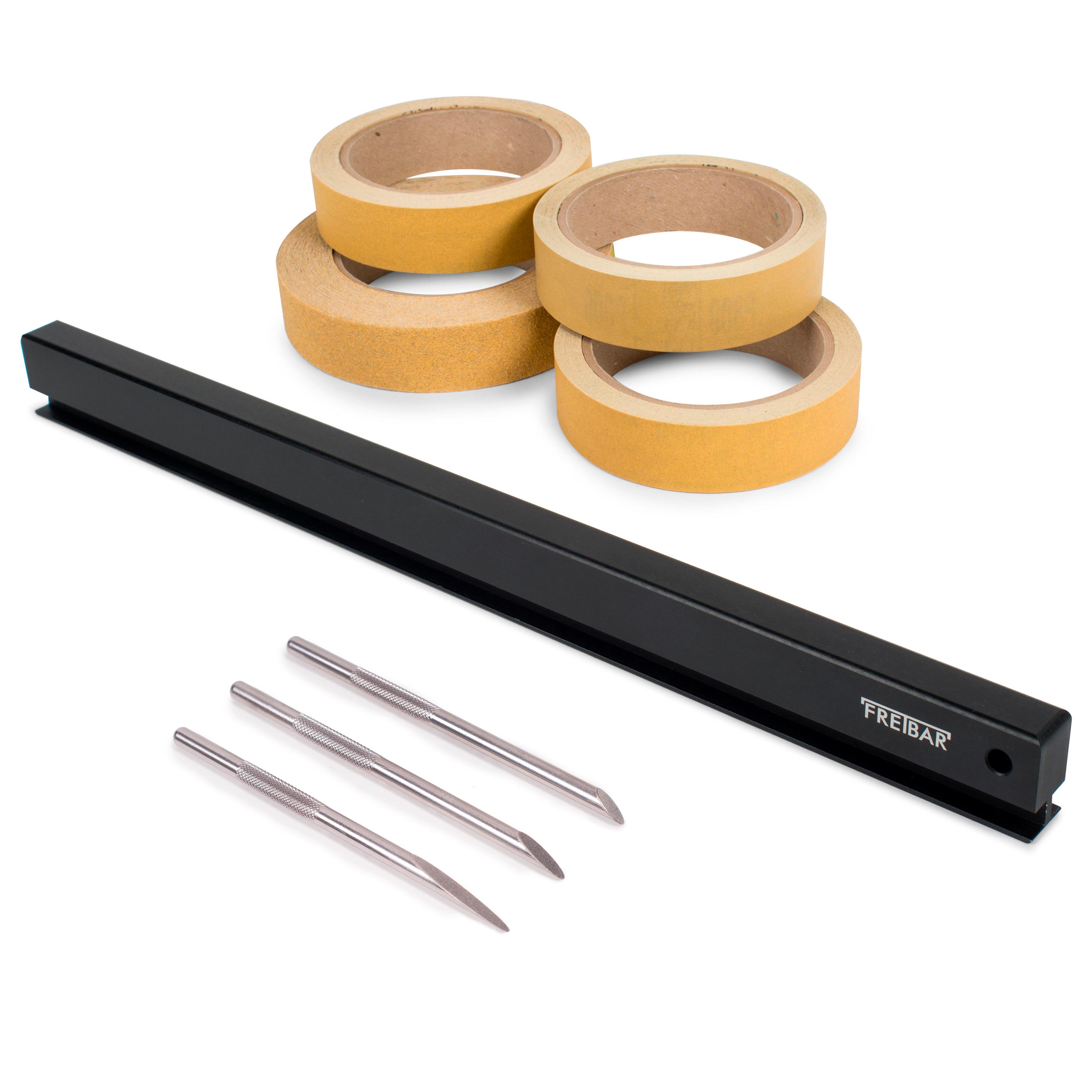 Understring Level + Dress Deluxe Tool Set, with 18" Fretbar