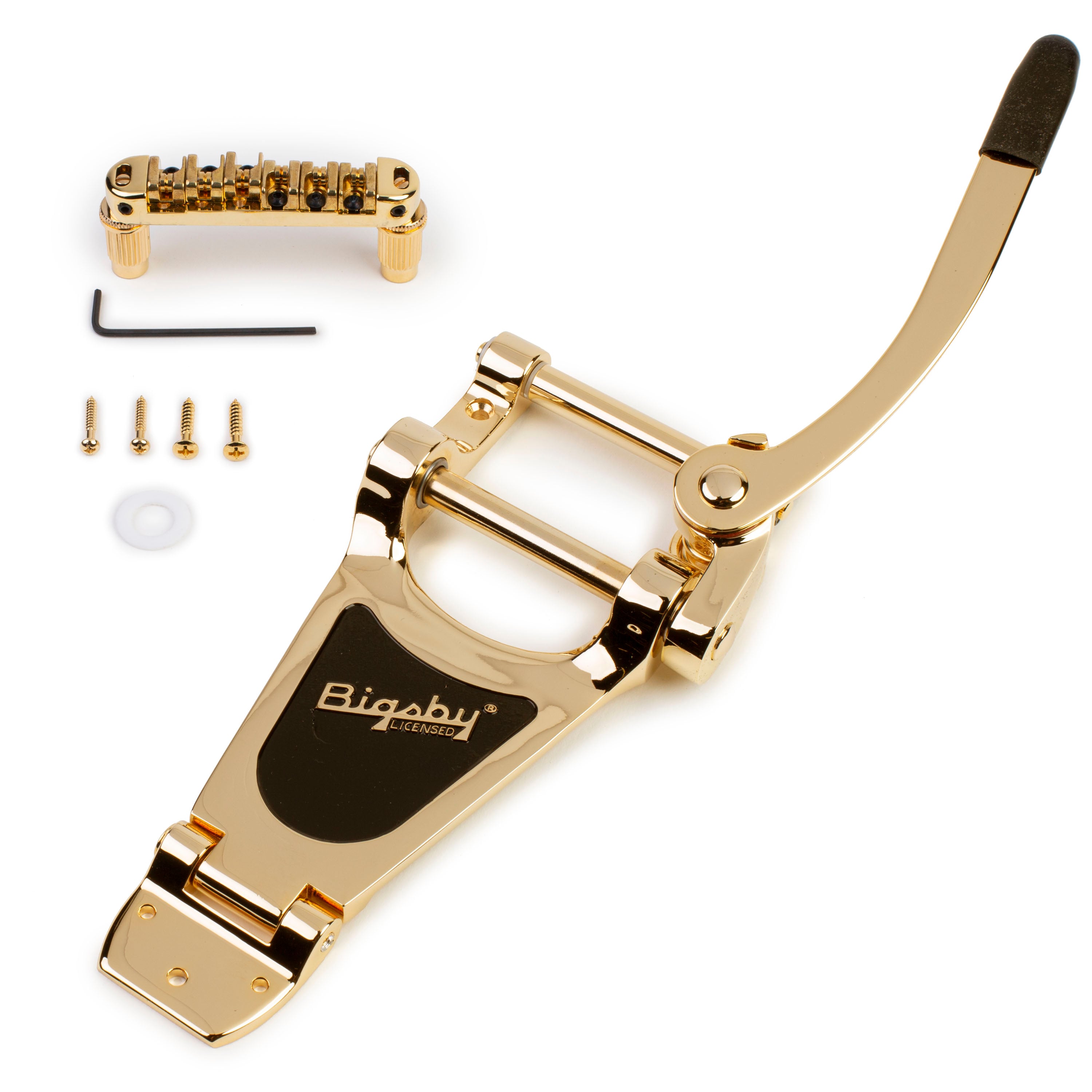 Locking Roller Bridge with Bigsby B70 Vibrato, Gold