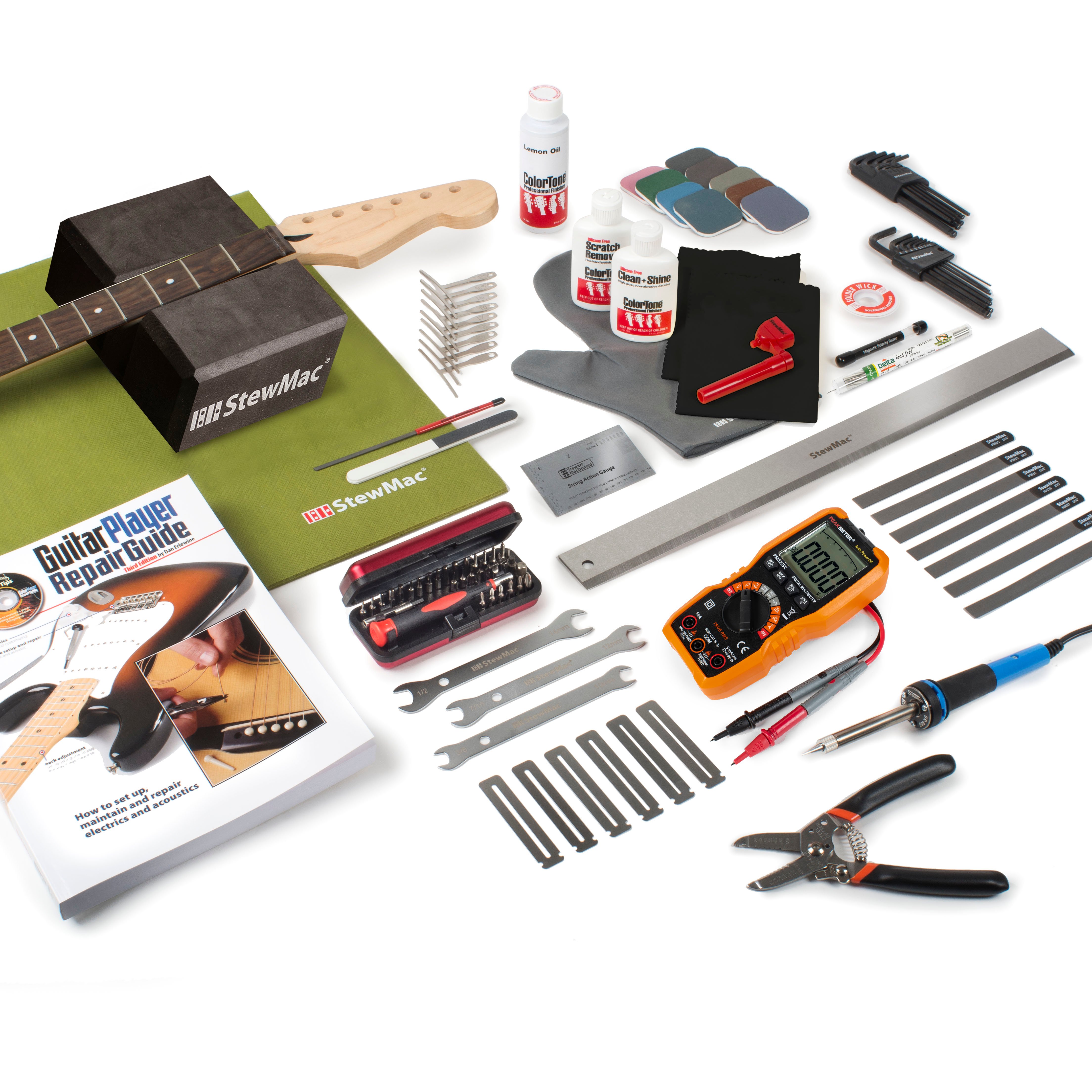 DIY Guitar Service + Setup Tool Set, International, 220-volt