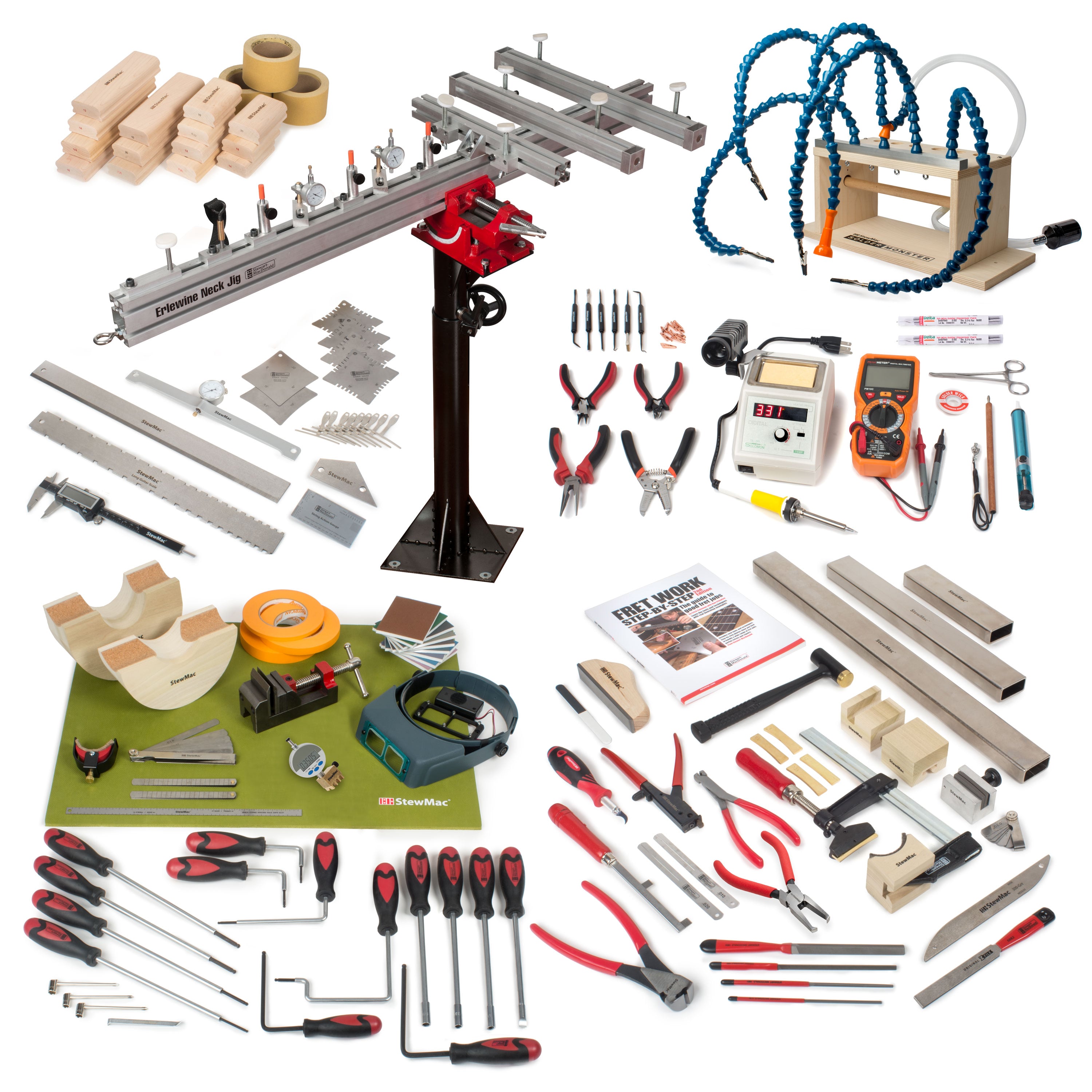 Guitar Shop Master Tool Set, International, 220-volt