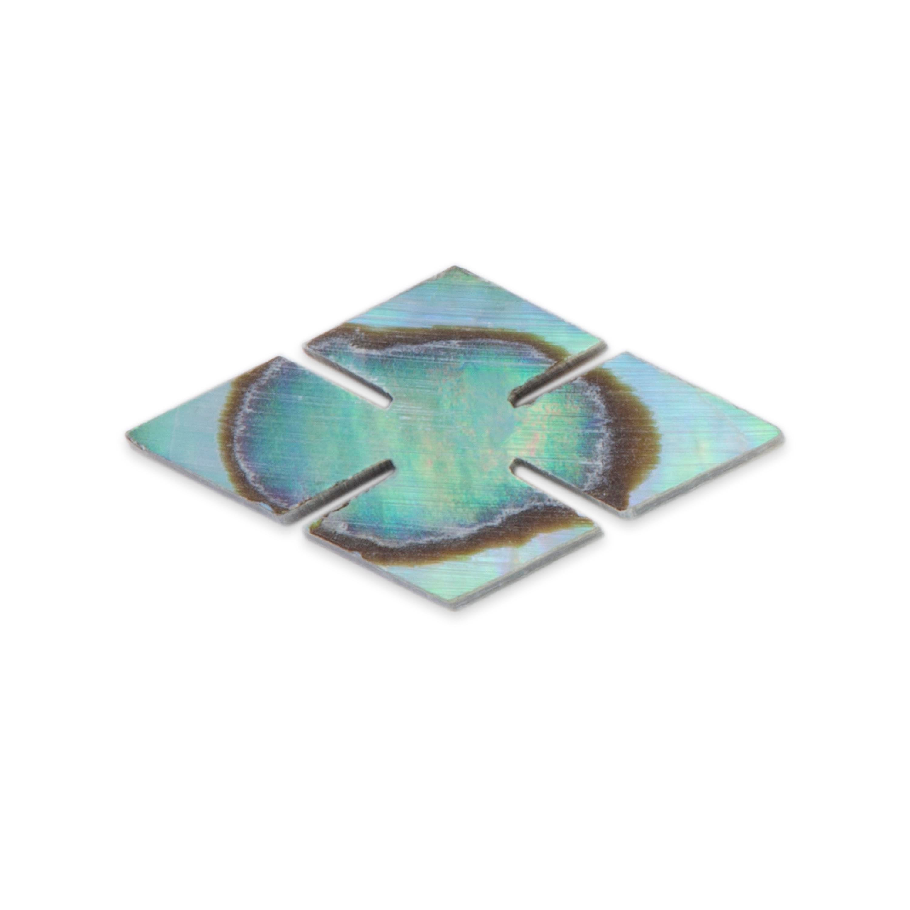 Abalone Diamonds, 14.5mm (37/64")