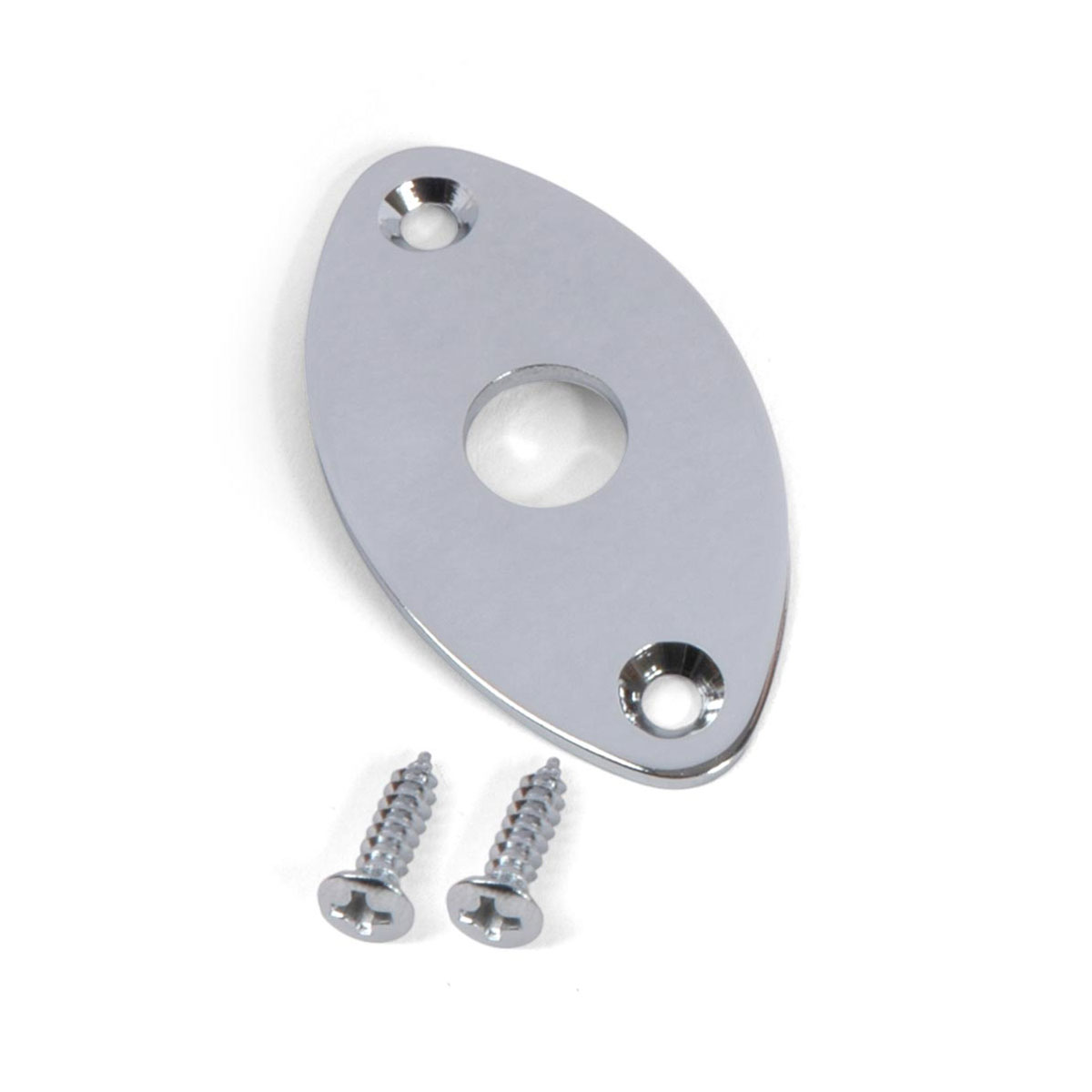 Gotoh Oval Jack Plate, Curved, Chrome