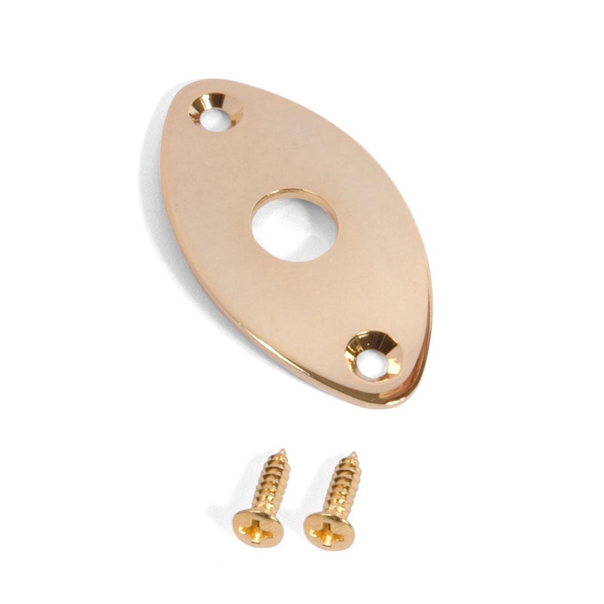 Gotoh Oval Jack Plate, Curved, Gold