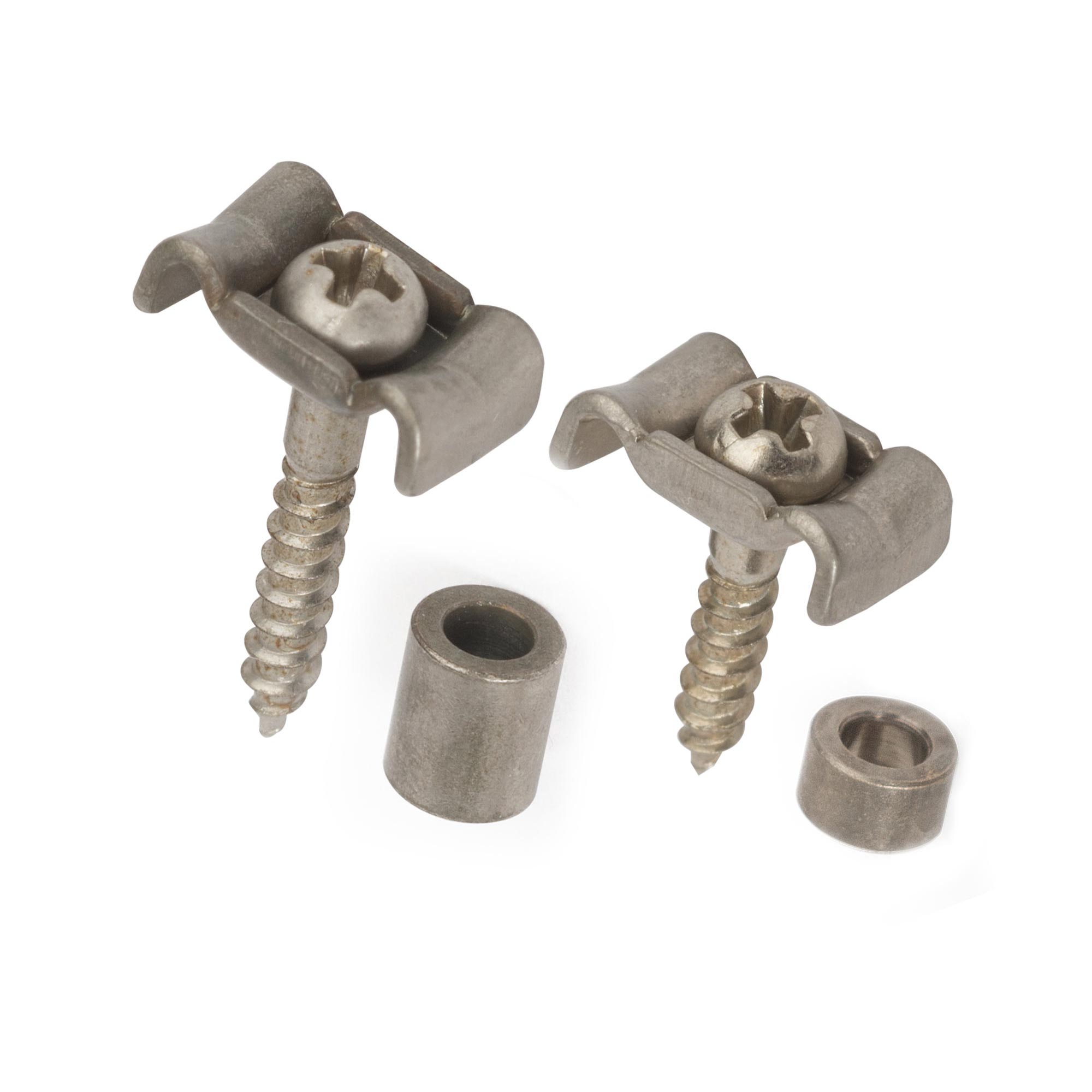 Gotoh Guitar String Retainers, Relic Nickel, set of 2