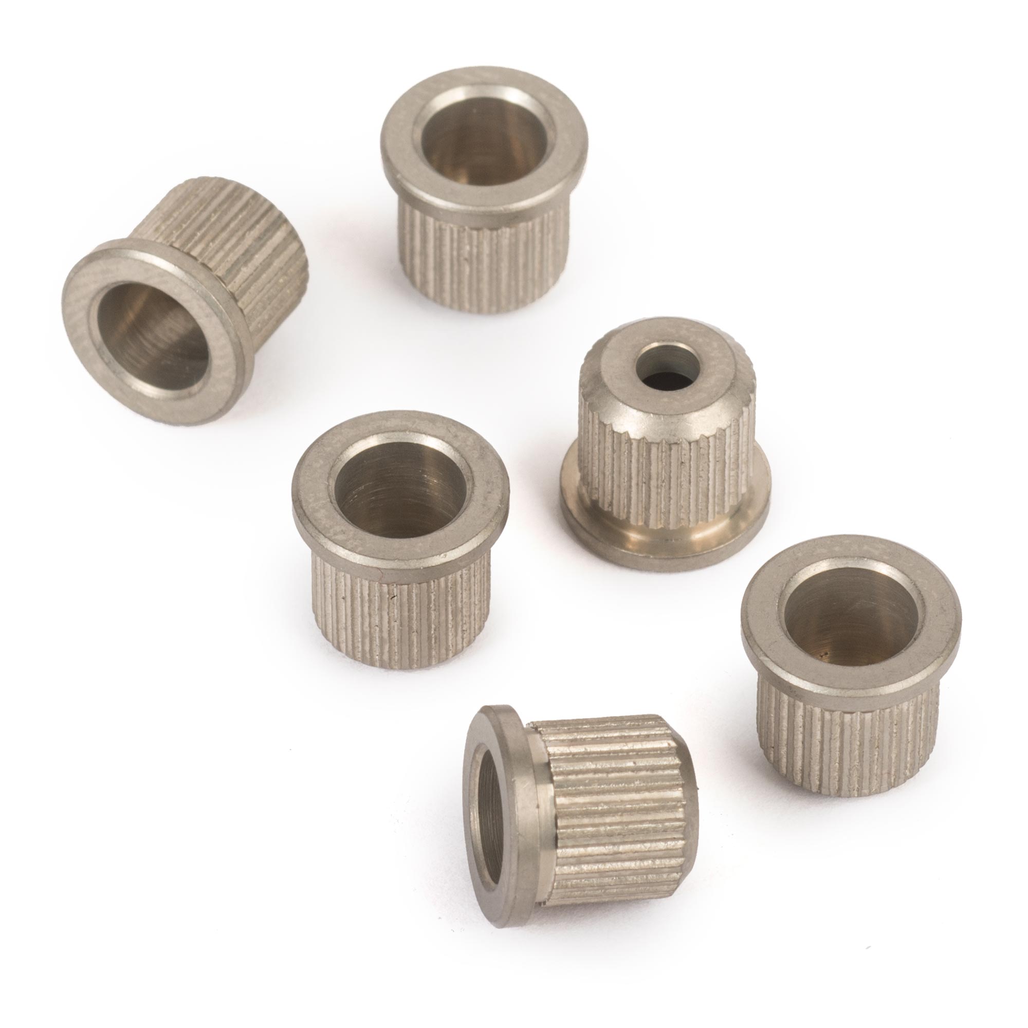 Gotoh Guitar String Ferrules, Relic Nickel, set of 6