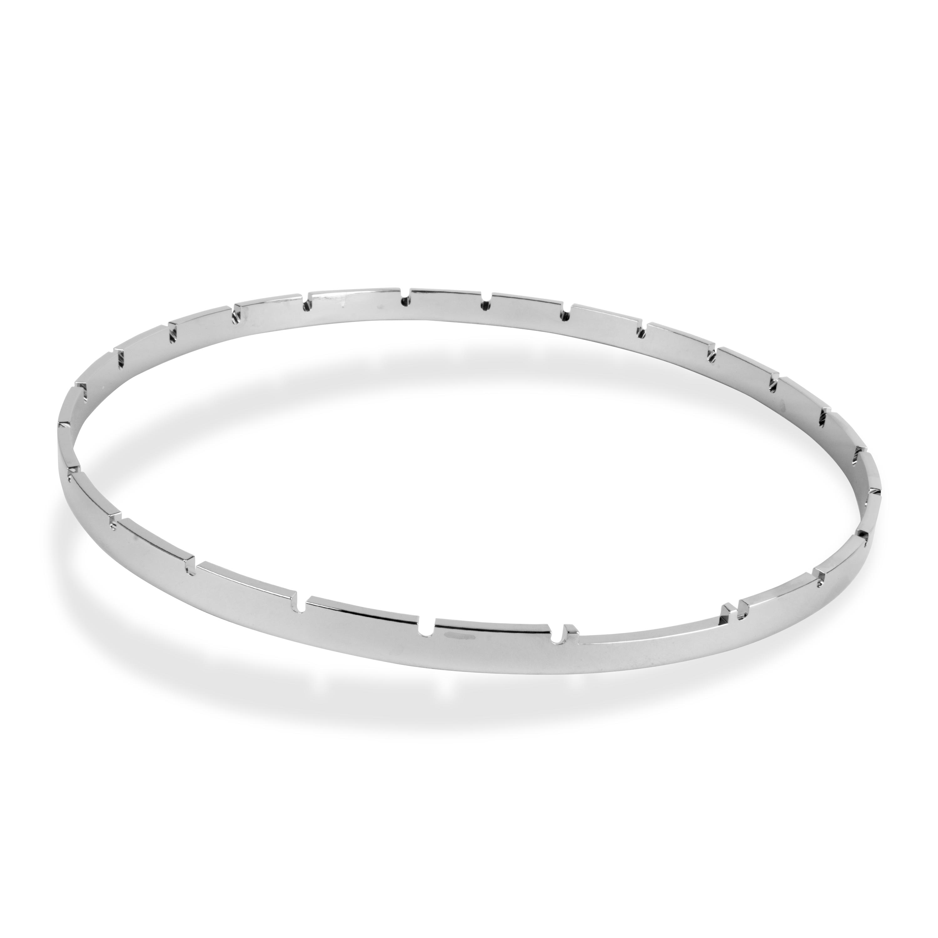 Five-Star Notched Banjo Tension Hoops, 12" Nickel-plated, 26-Notch