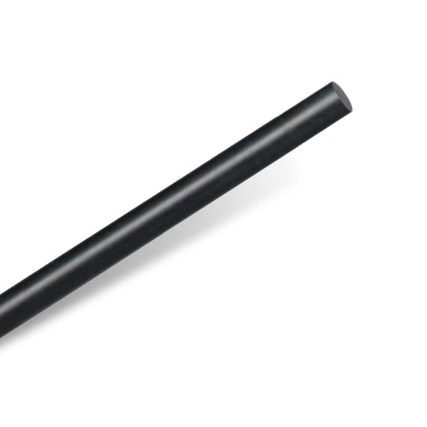 Plastic Side Dot Material, Black, 3/32" diameter