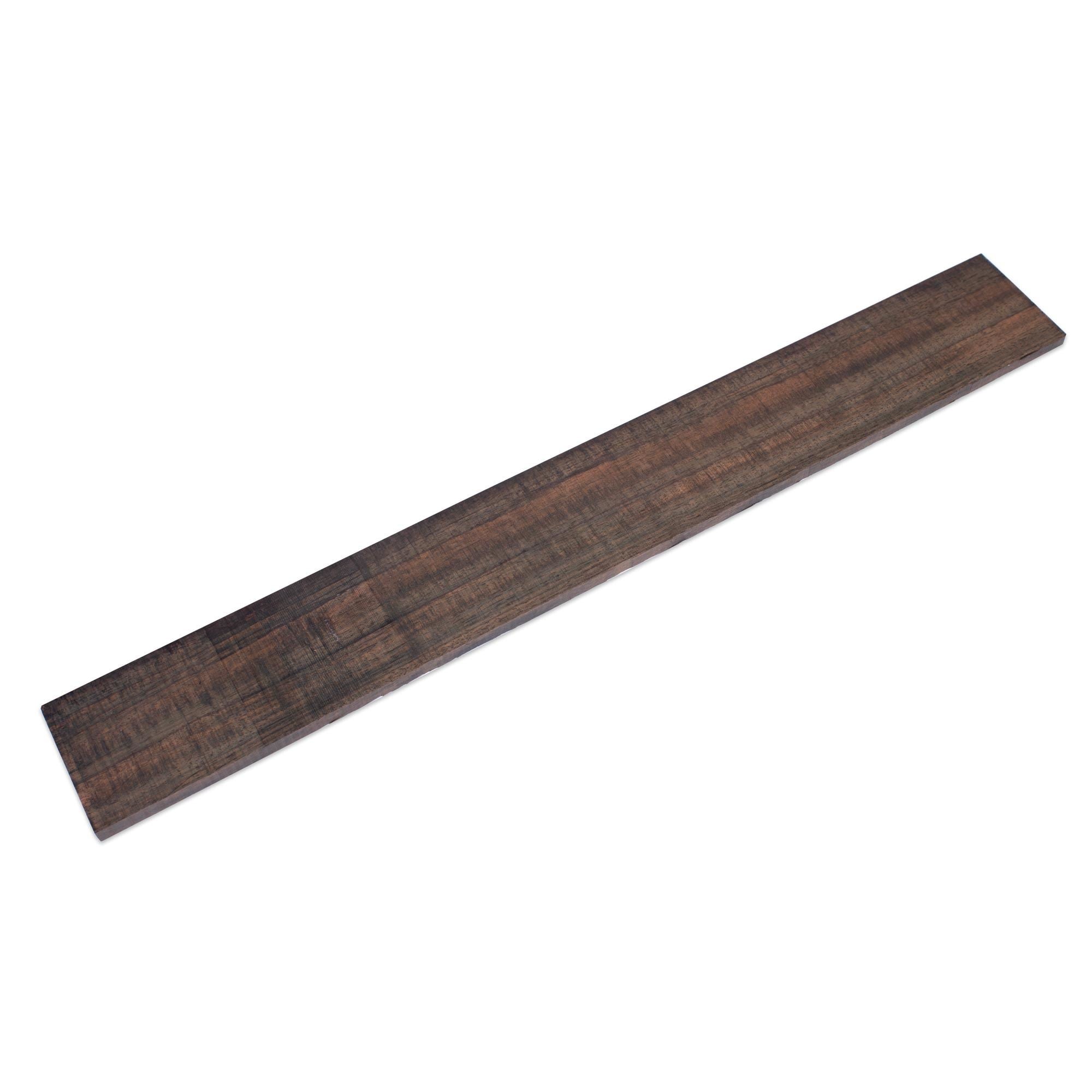 Unslotted Fingerboard for Guitar, Malaysian Blackwood
