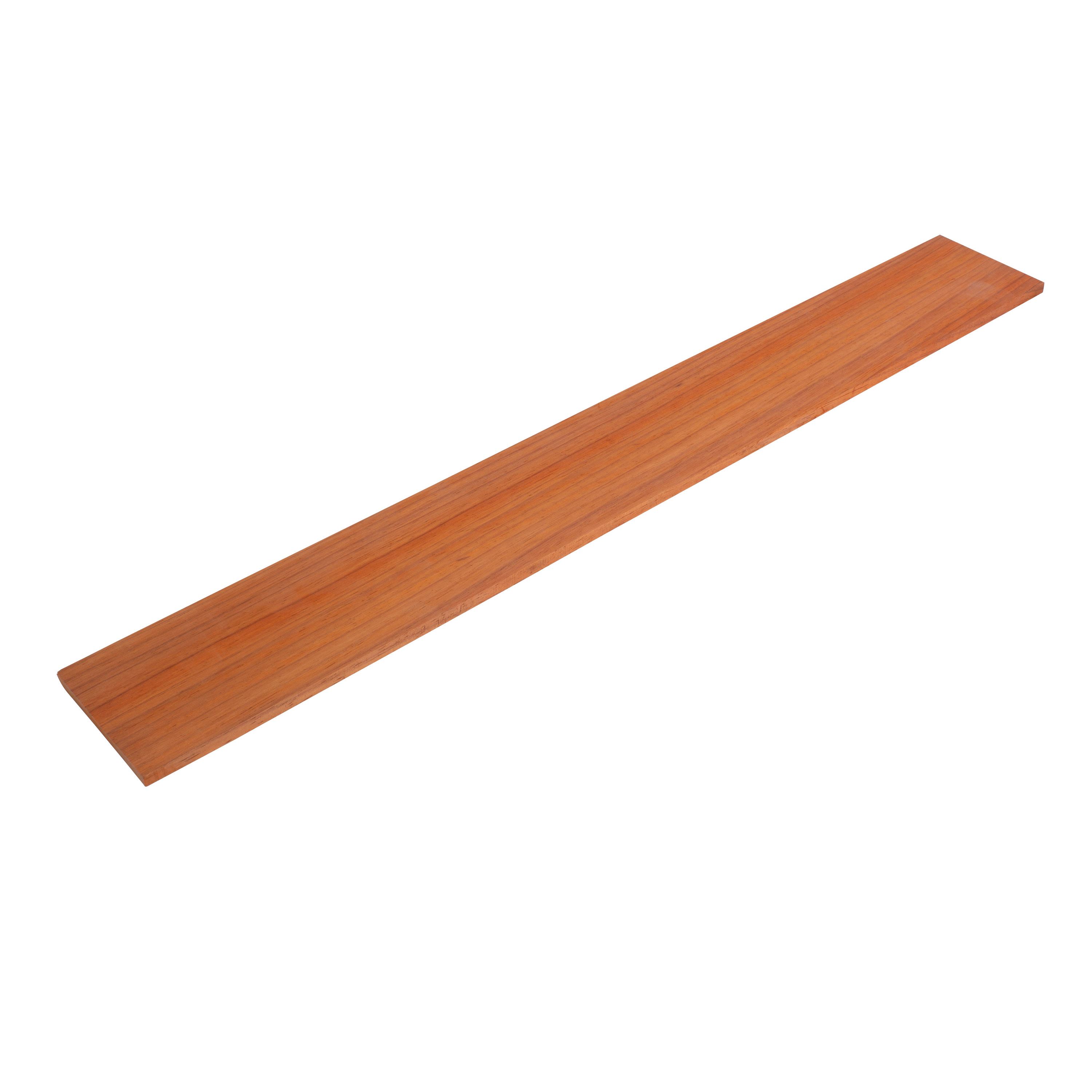 Unslotted Fingerboard for Guitar, Padauk