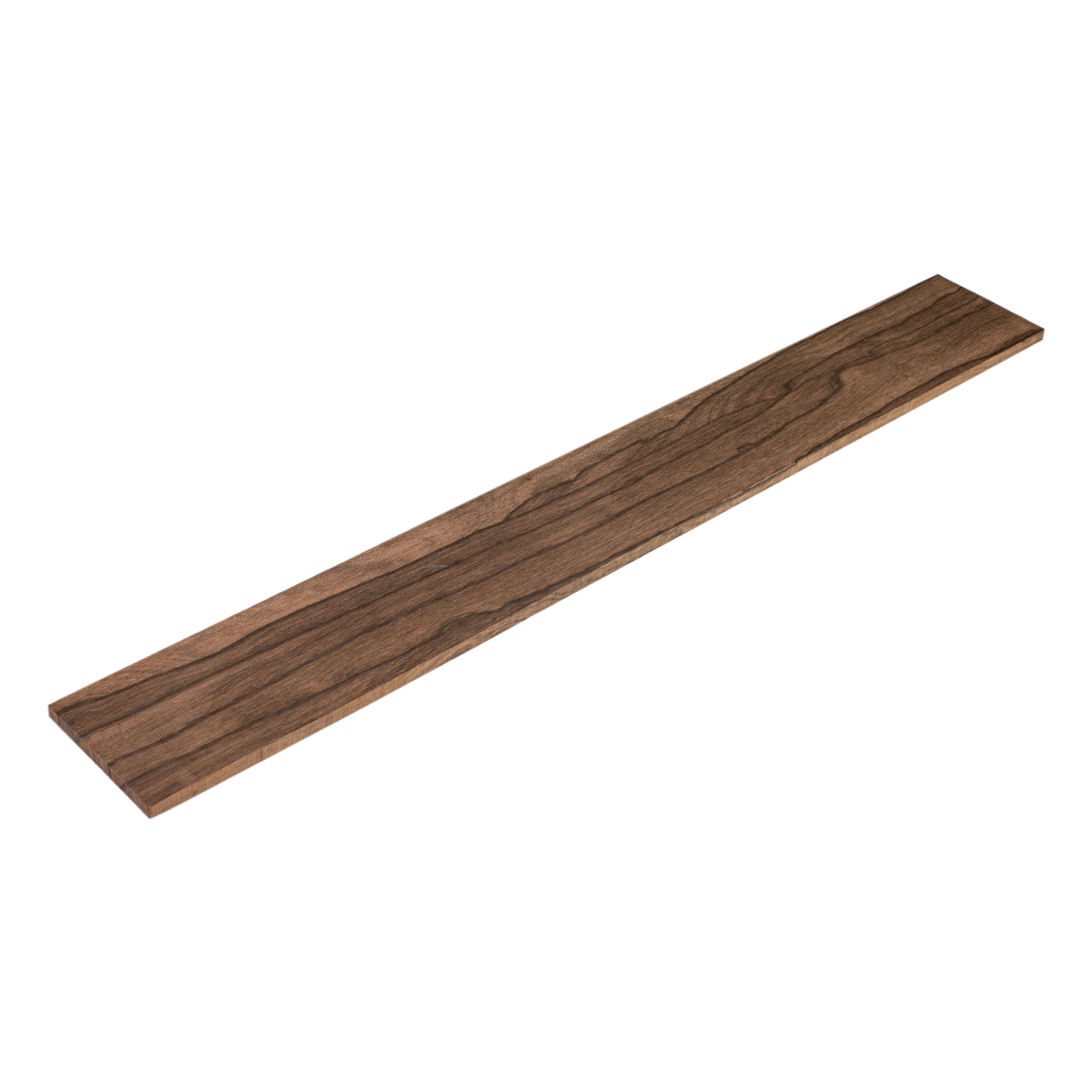 Unslotted Fingerboard for Guitar, Ziricote