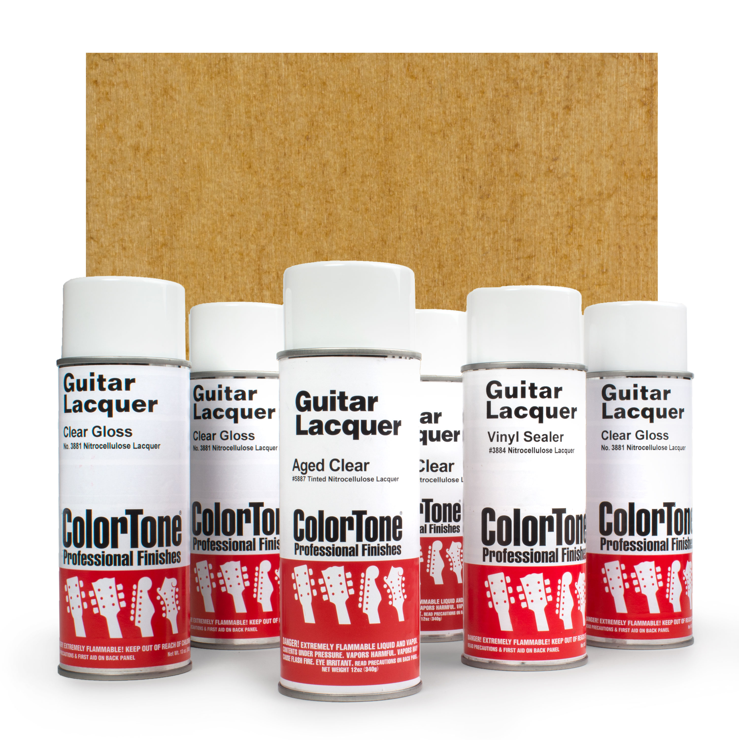 ColorTone Aerosol Finishing Set for Aged Clear