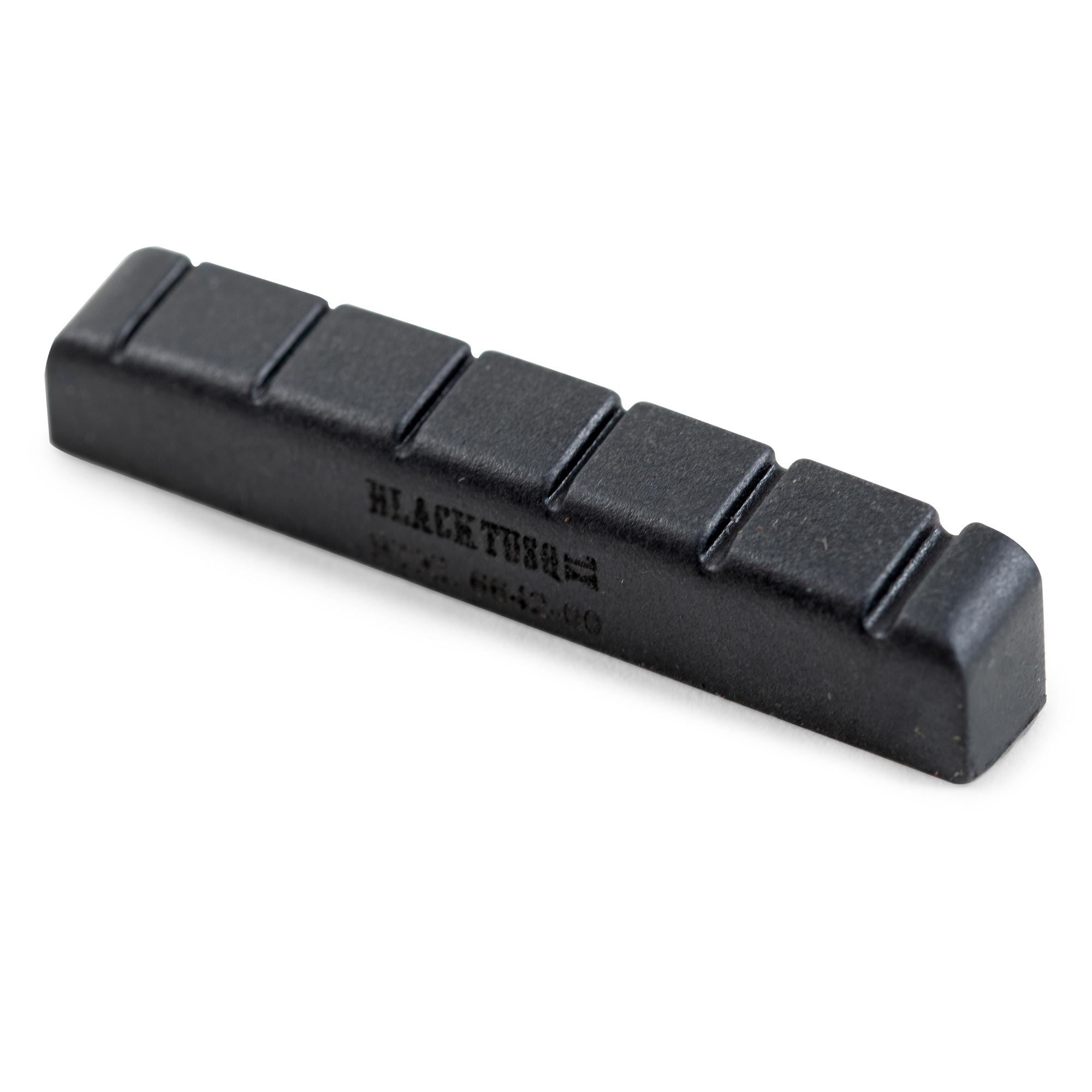 Graph Tech Black TUSQ XL Nuts, For Import Guitars, slotted (PT-6642-00)