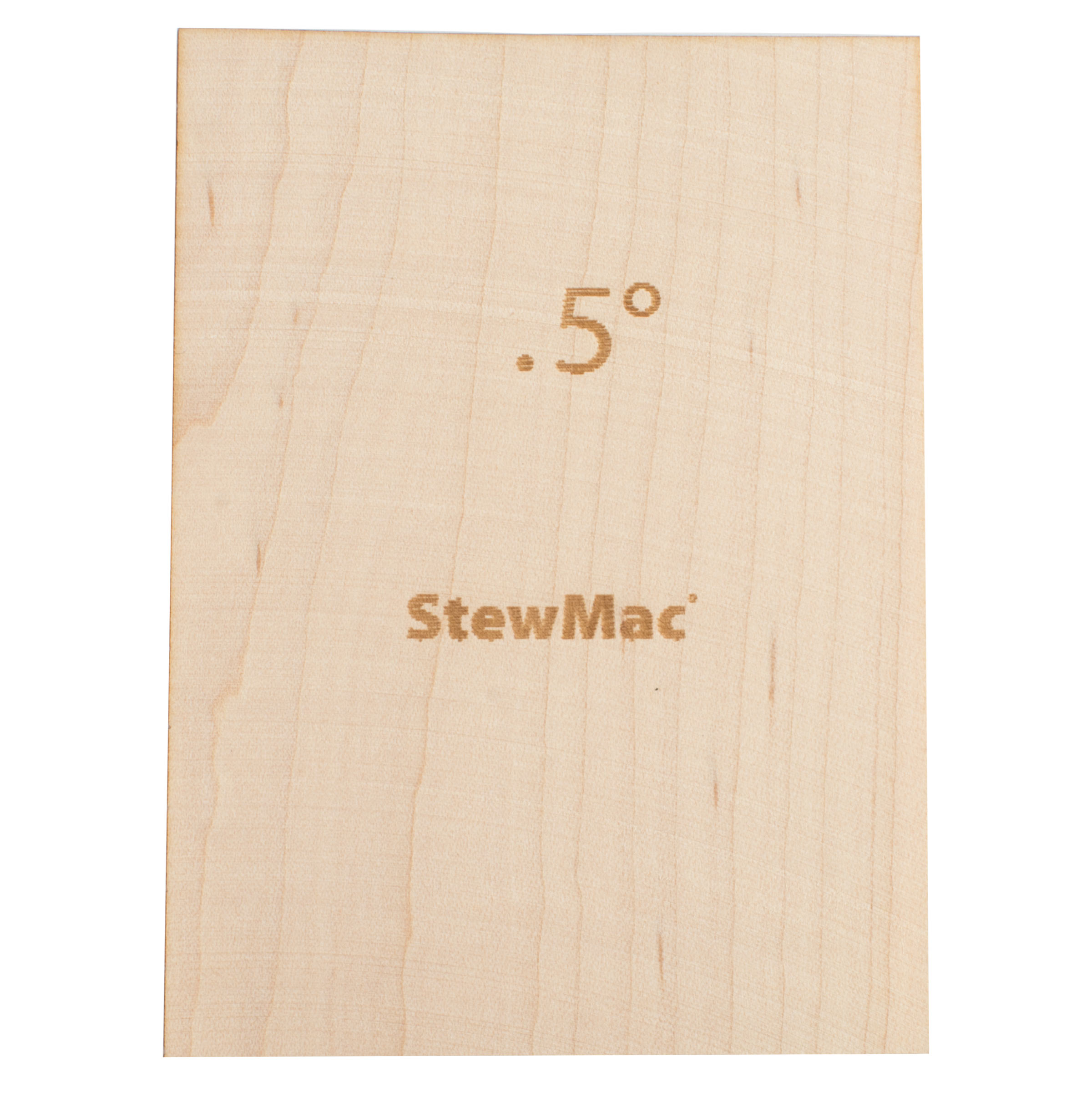 StewMac Neck Shims for Bass, Blank, 0.50 degree