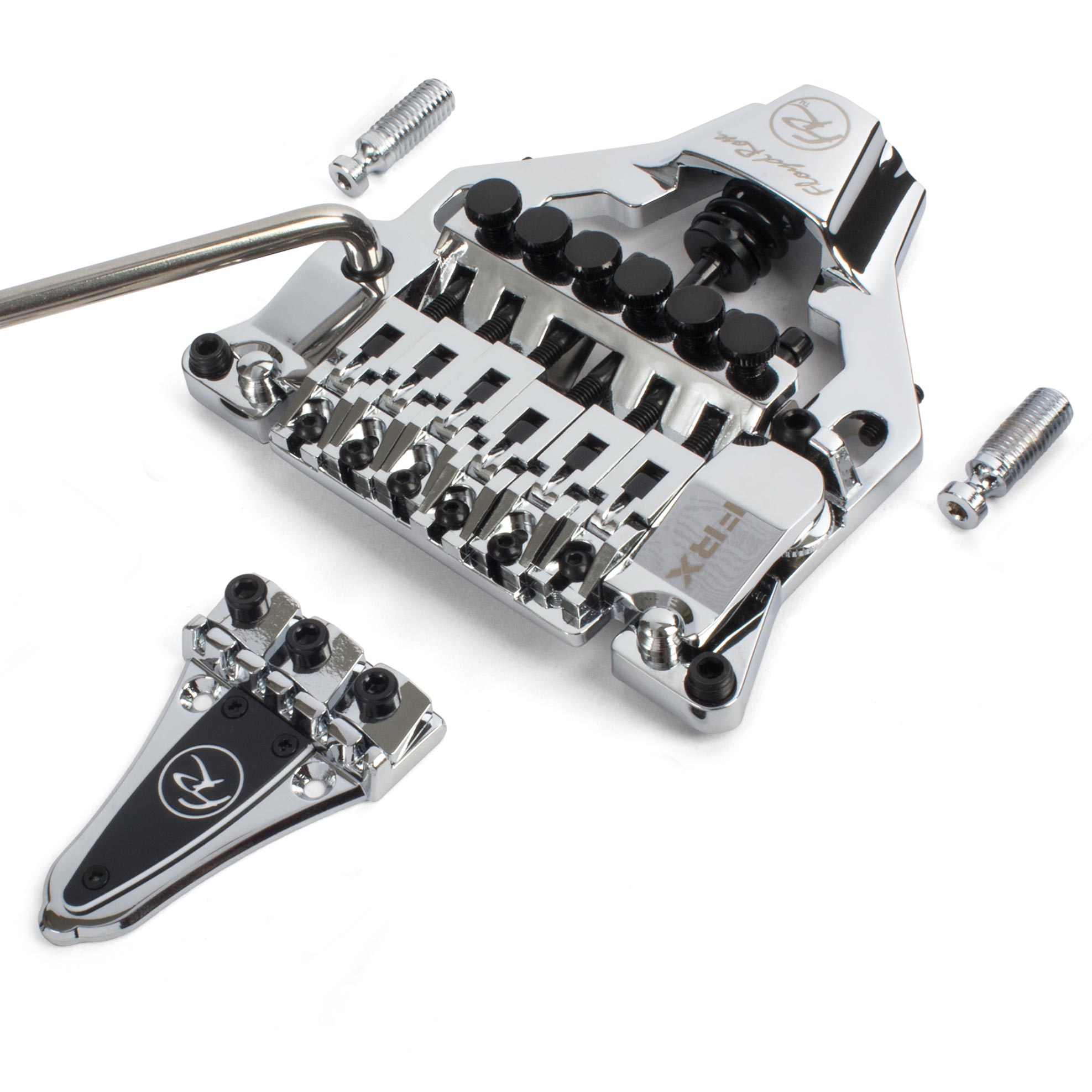 Floyd Rose FRX Surface-mount Tremolo System, Chrome