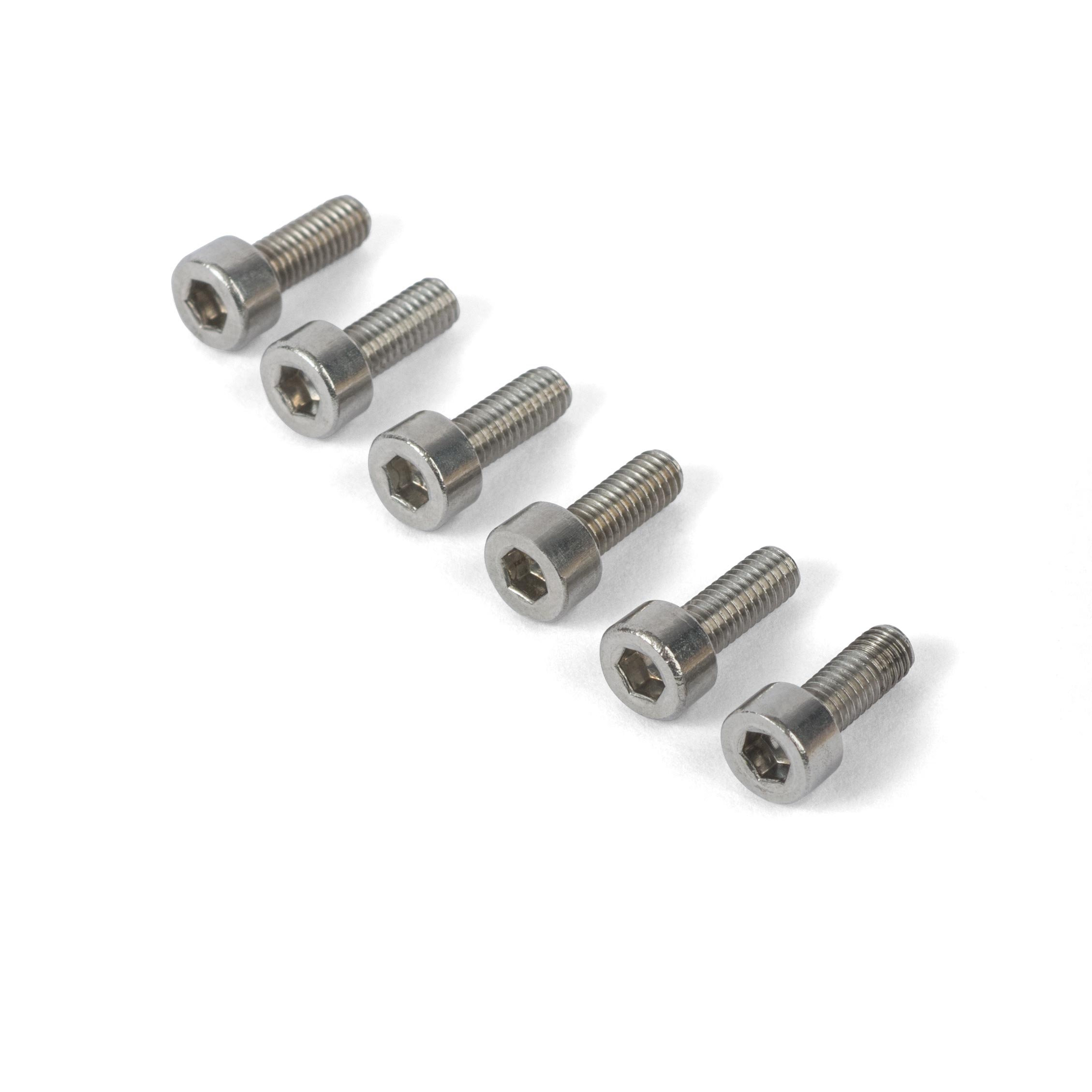 Floyd Rose Original Saddle Mounting Screws, Stainless, set of 6