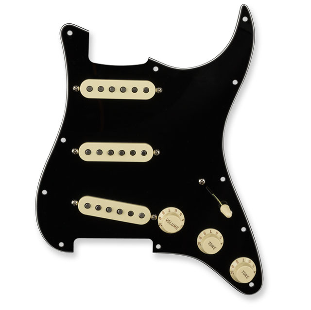 Fender Original 57/62 Pre-wired Stratocaster Pickguard, Black