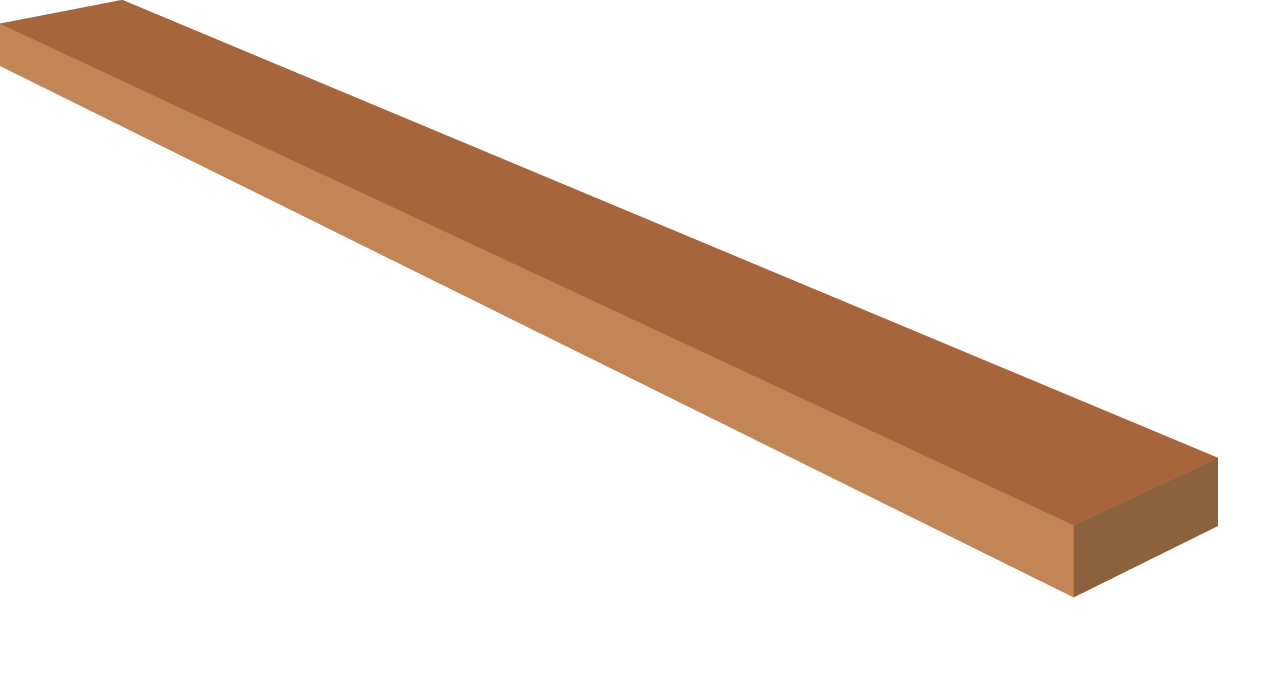 Honduran Mahogany Neck Blanks, 1" x 3" x 36"