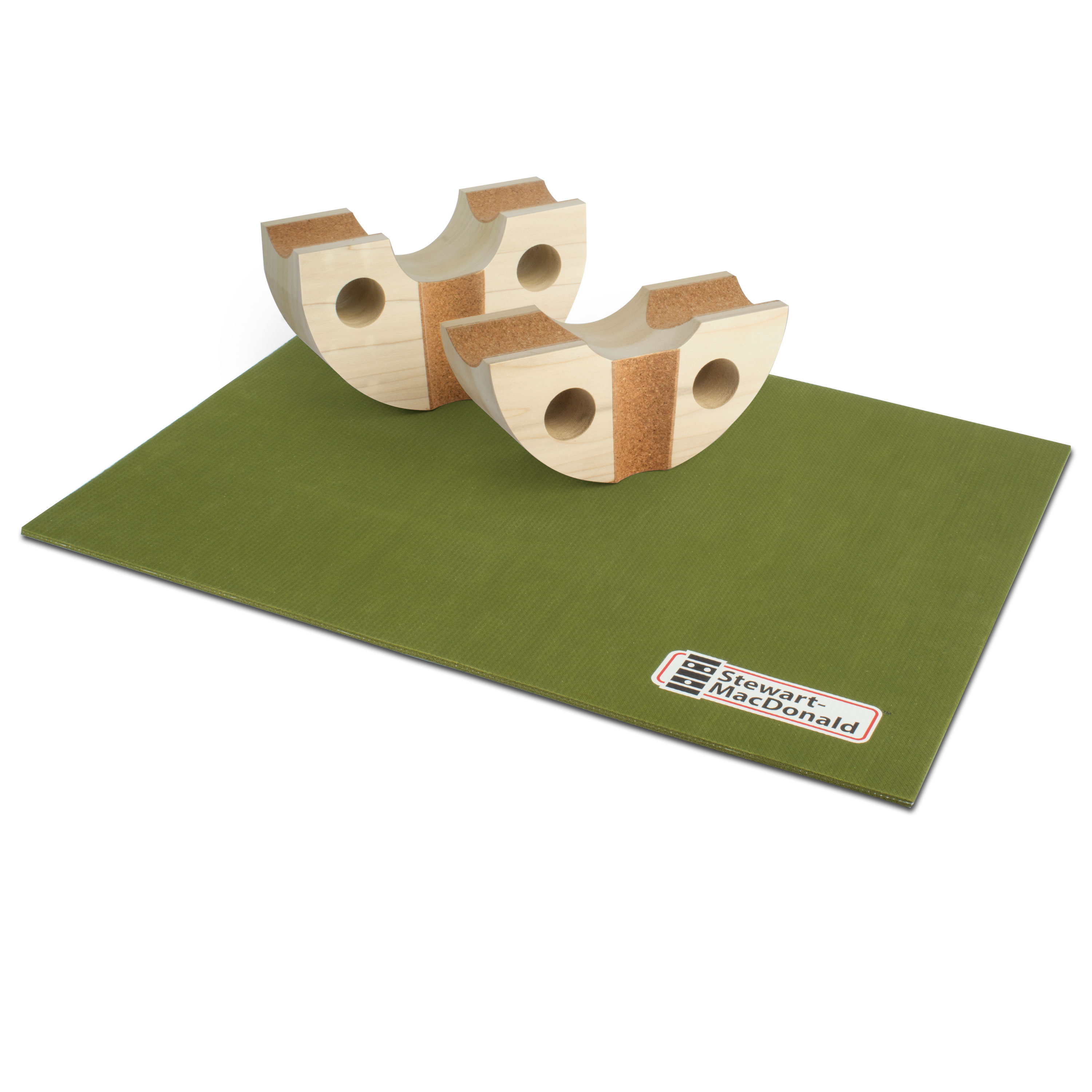 StewMac Guitar Bench Pad, Set of 2 with Bench Pad