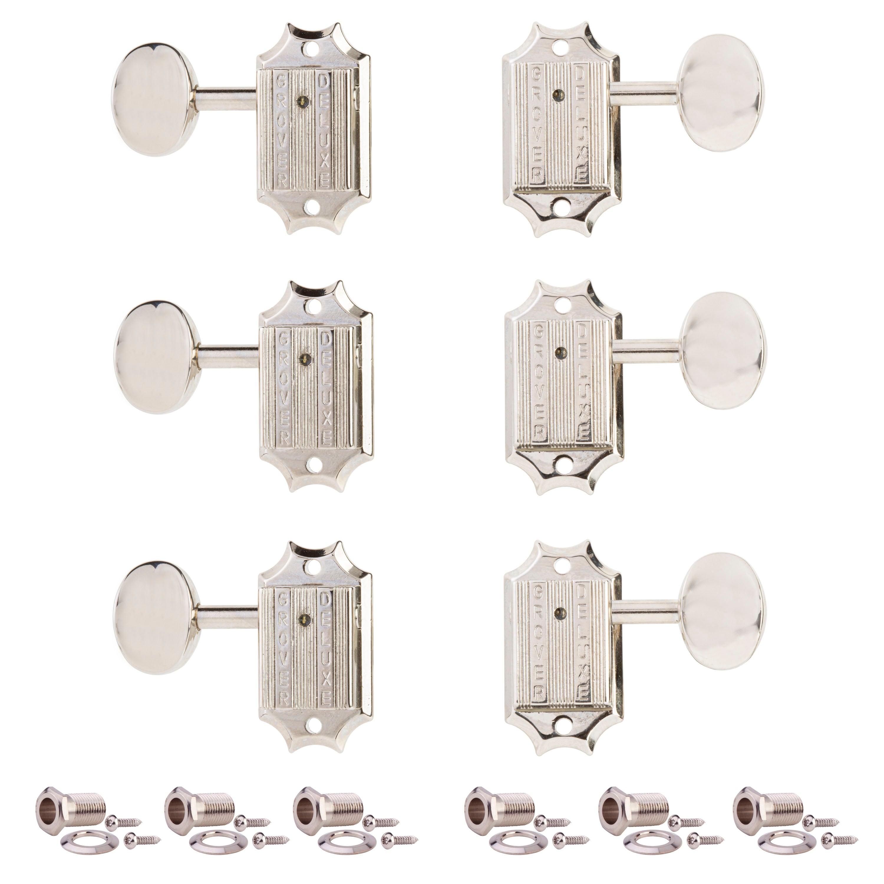 Grover Vintage Deluxe (136 Series) 3+3 Tuners