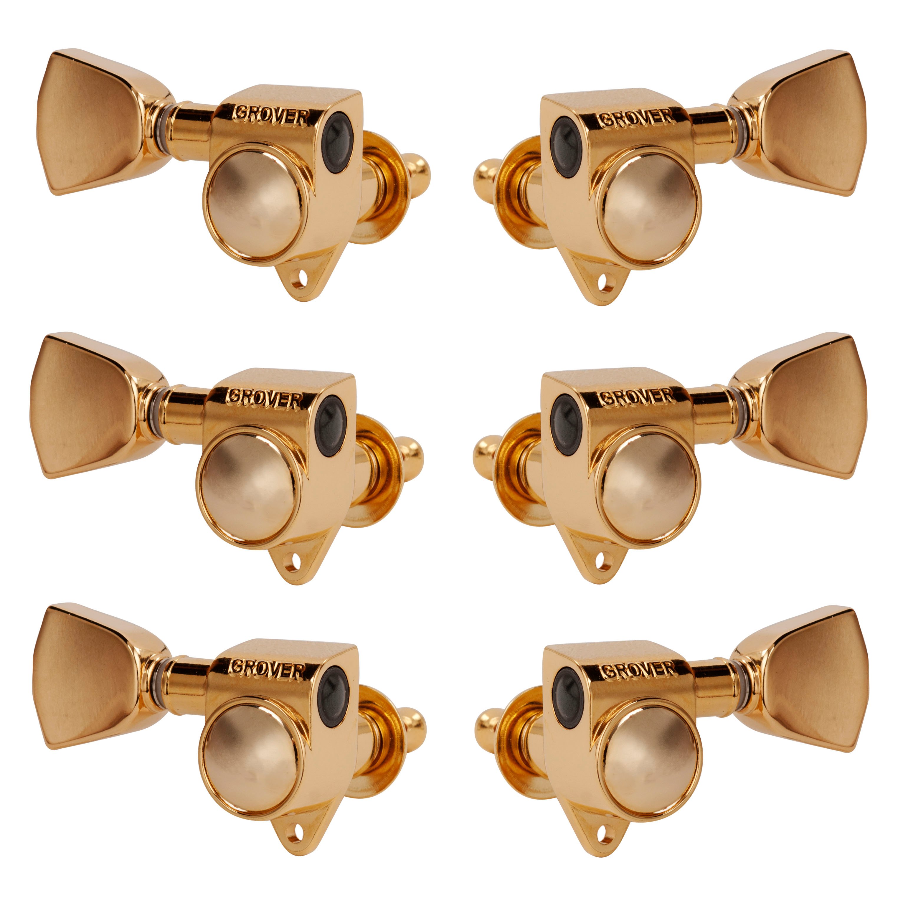 Grover Keystone Rotomatics (102 Series) 3+3 Tuners, Gold