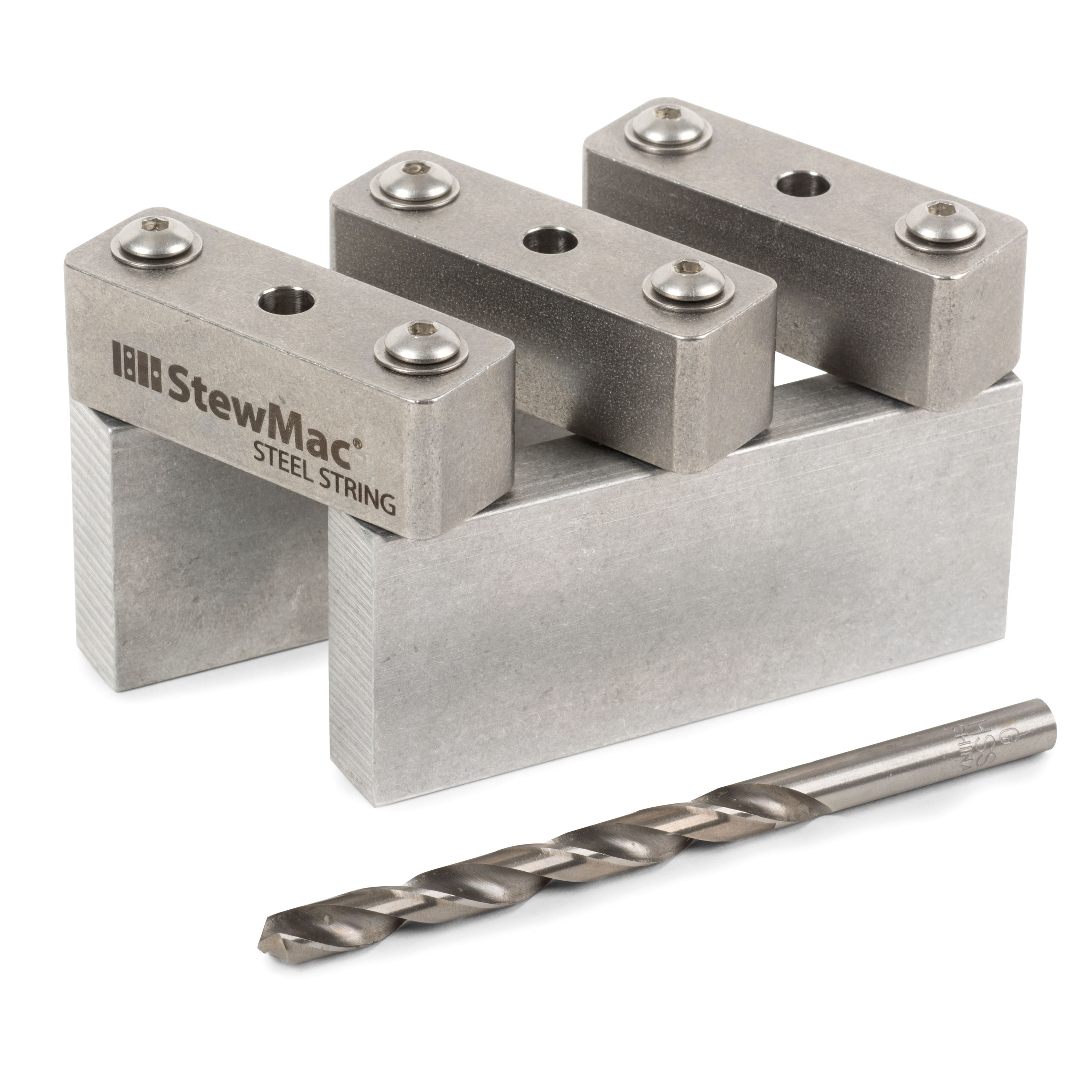 Guitar Tuner Drill Jig for Slotted Headstocks, Guitar Tuner Drill Jig for Slotted Headstocks, For Steel String Guitars