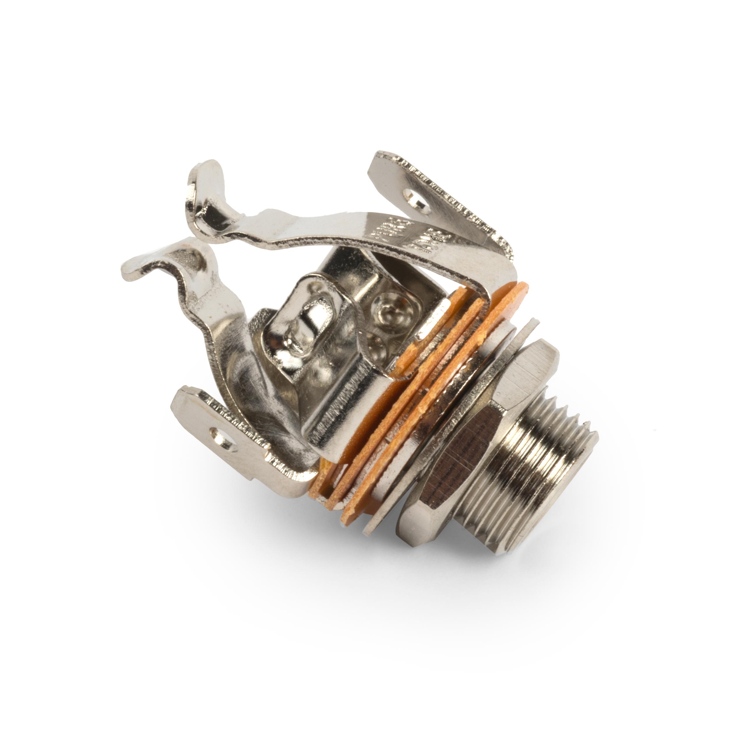 Pure Tone Multi-Contact 1/4" Output Jack, Stereo, nickel