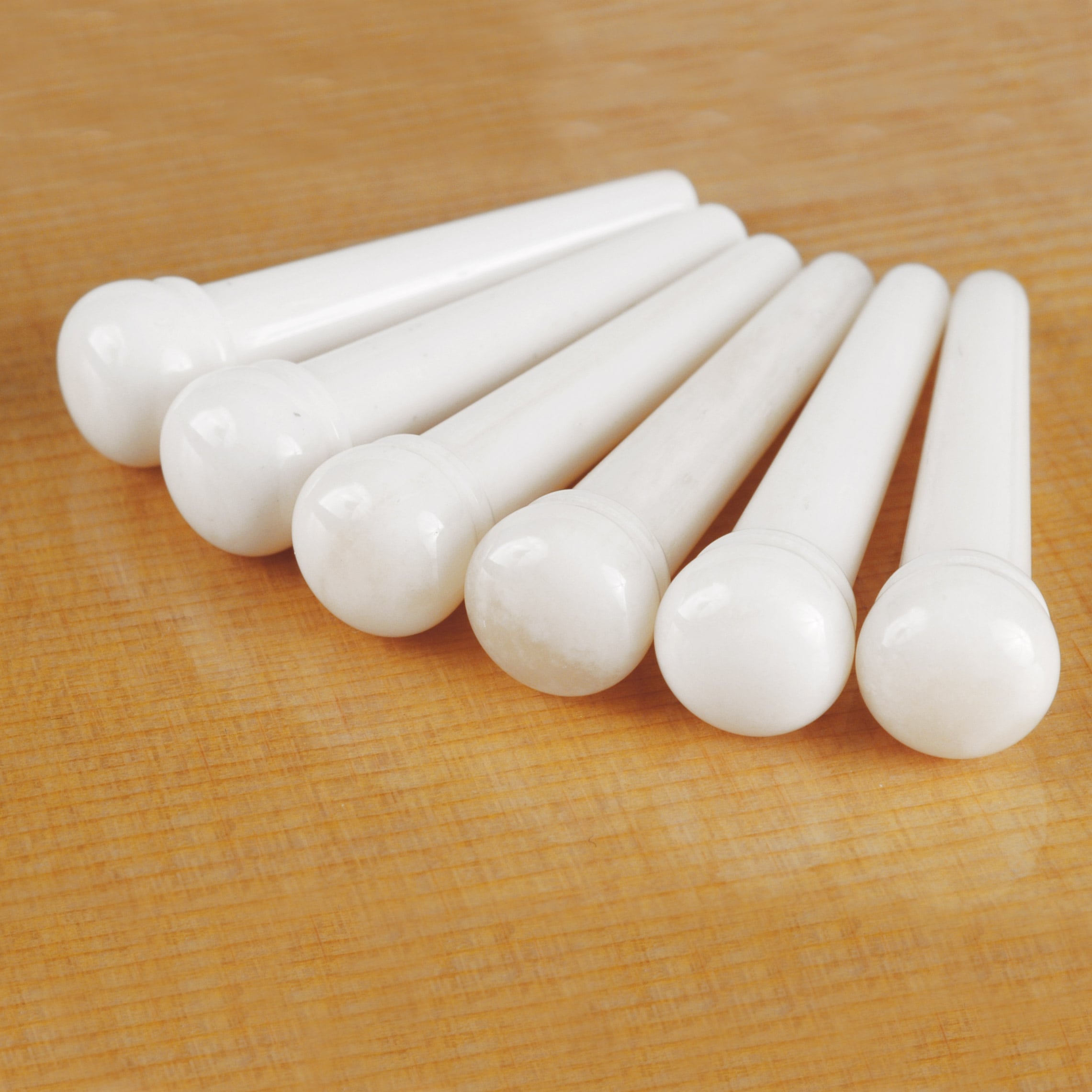 Waverly Bone Bridge Pins, Unslotted, with no dot, set of 6