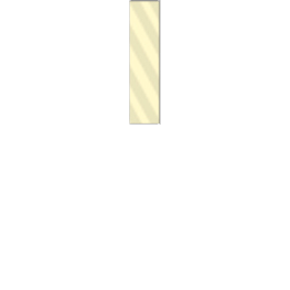 Ivoroid Celluloid Binding, .060" x .250" (1.52mm x 6.35mm)