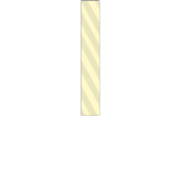 Ivoroid Celluloid Binding, .060" x .375" (1.52mm x 9.52mm)