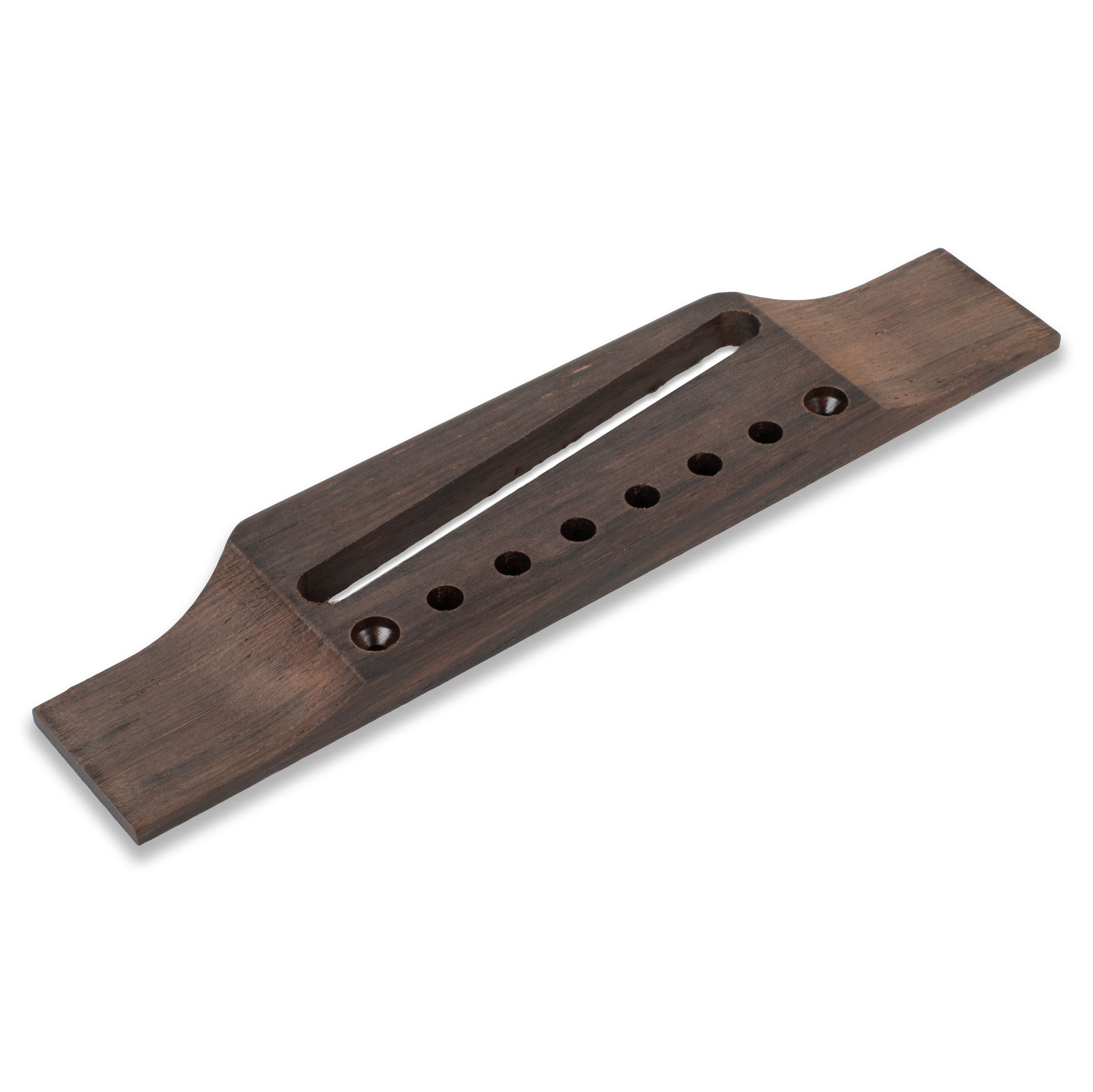 Reverse Belly Bridge for Gibson, Adjustable Saddle, Madagascar Rosewood
