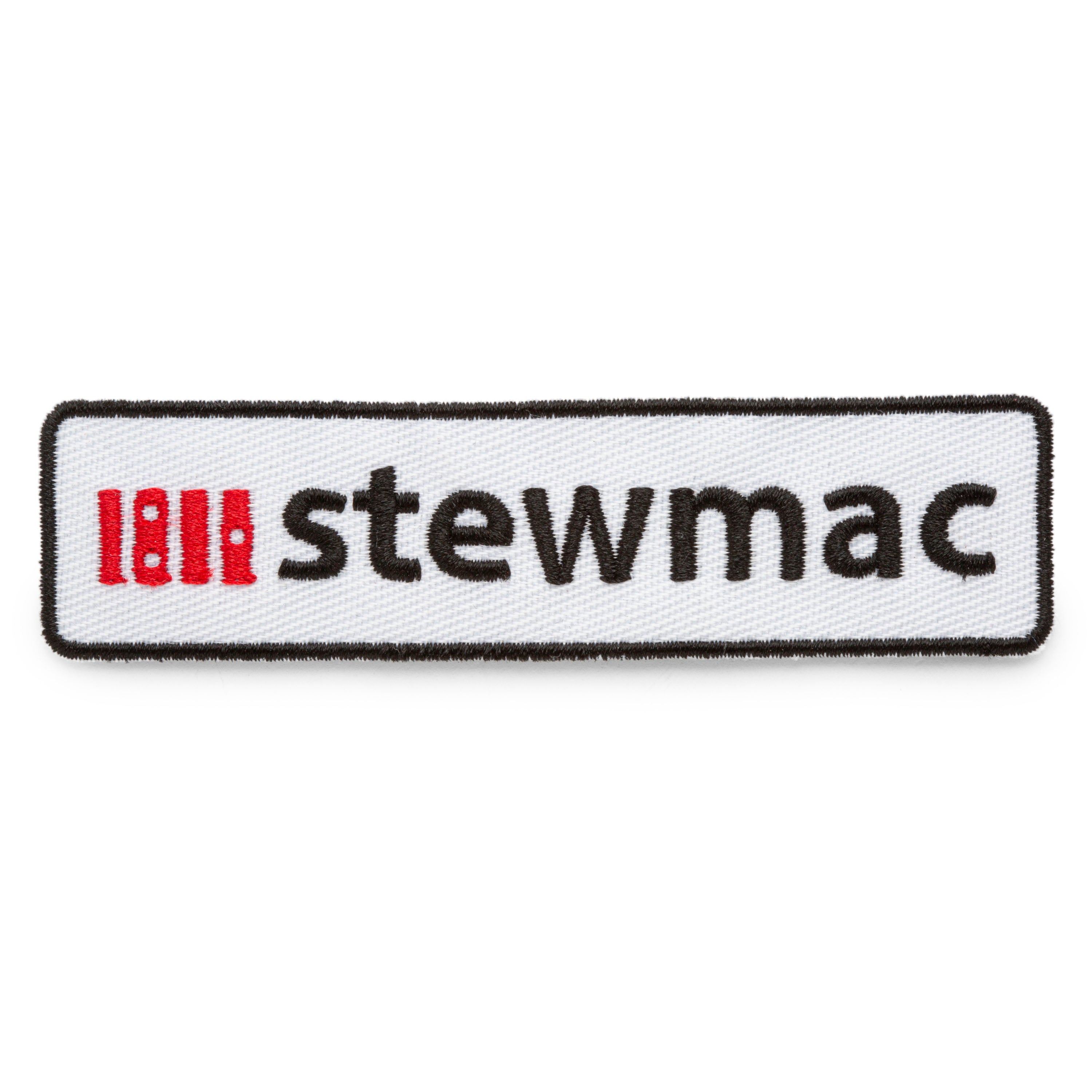 StewMac Patches, Logo with White Background