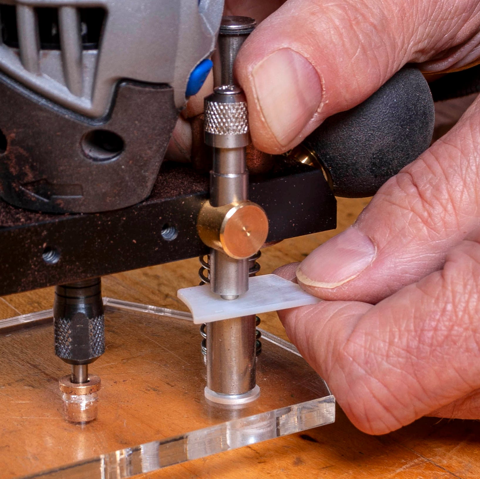 StewMac Fingerboard Inlay Jig