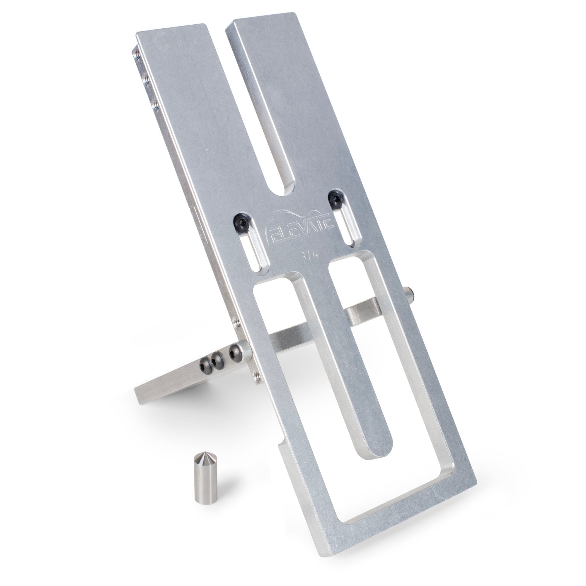 ELEVATE Variable Mortise and Tenon Routing Jig, Jig and Centering Pin
