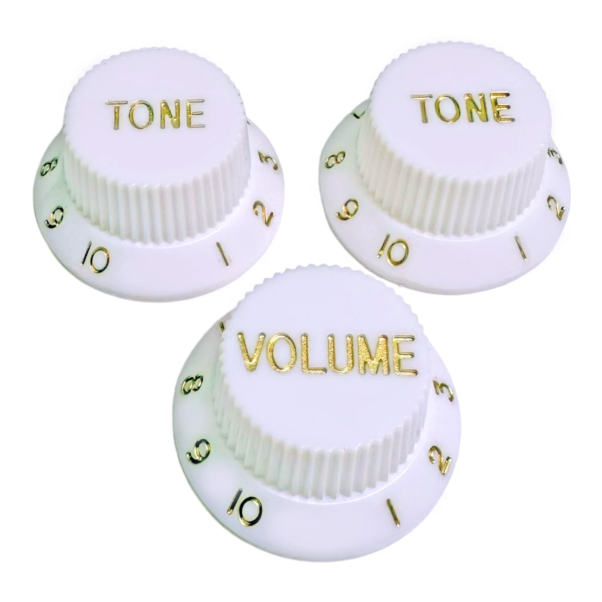 StewMac Volume + Tone Knobs for Strat - Set of 3