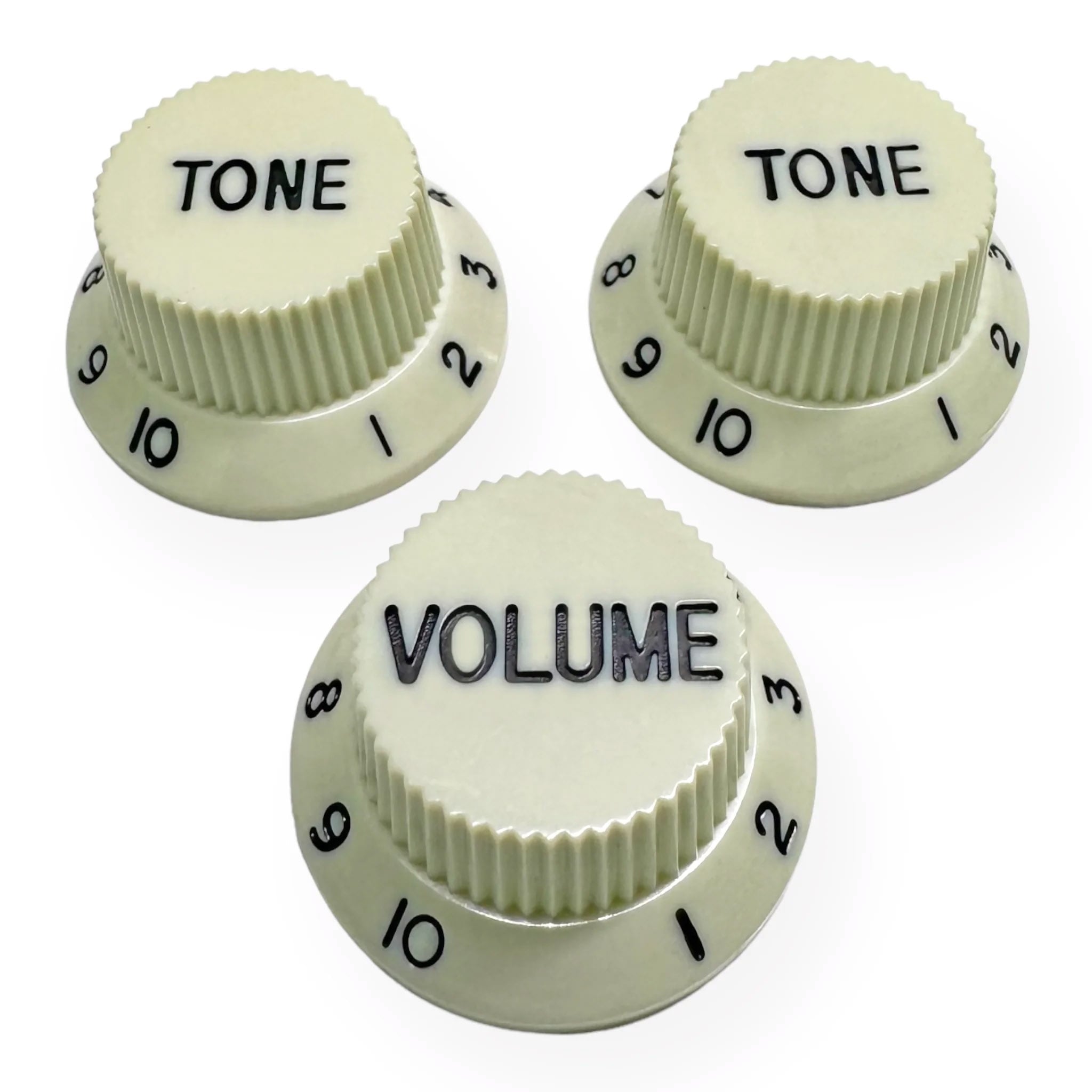 StewMac Volume + Tone Knobs for Strat - Set of 3