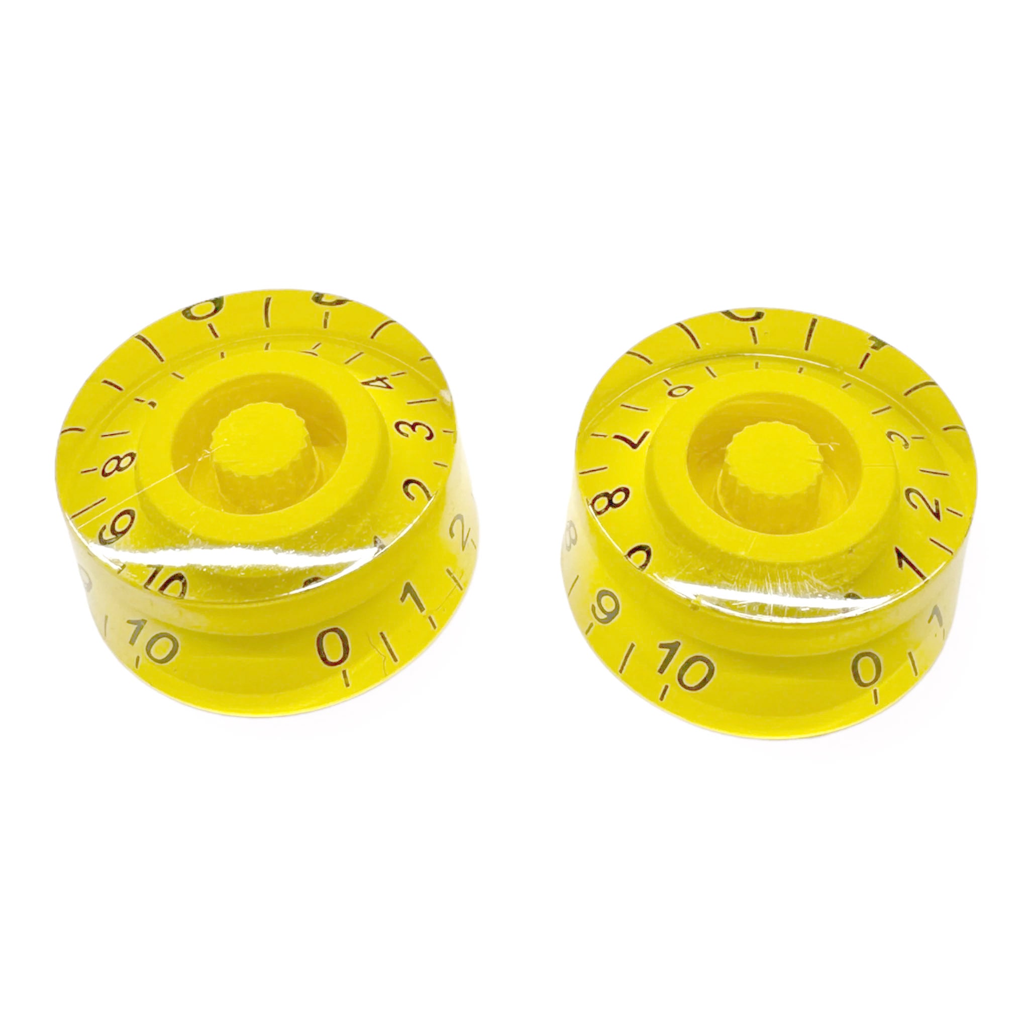 StewMac Speed Knob - 2 Pack, Yellow