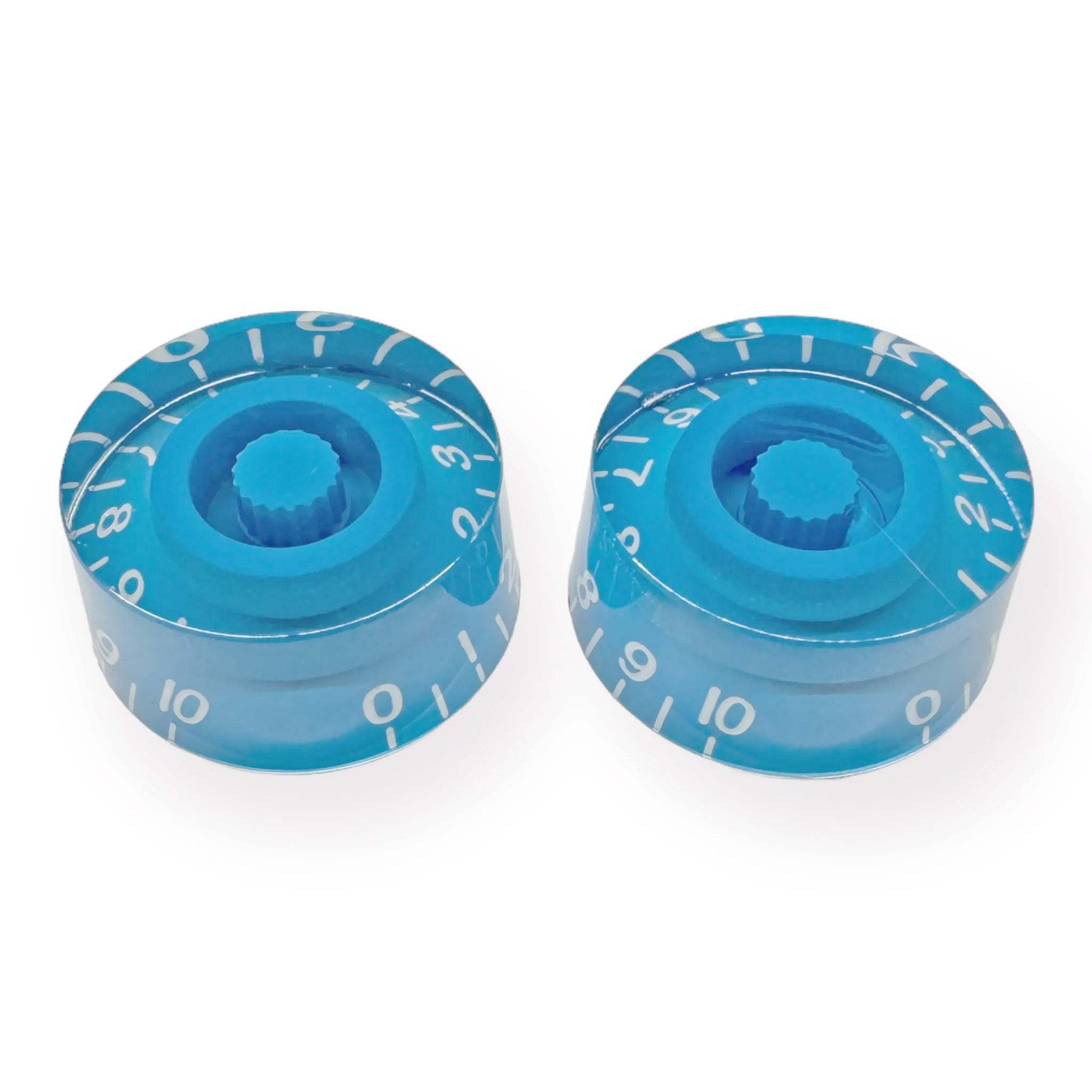 StewMac Speed Knob - 2 Pack, Blue