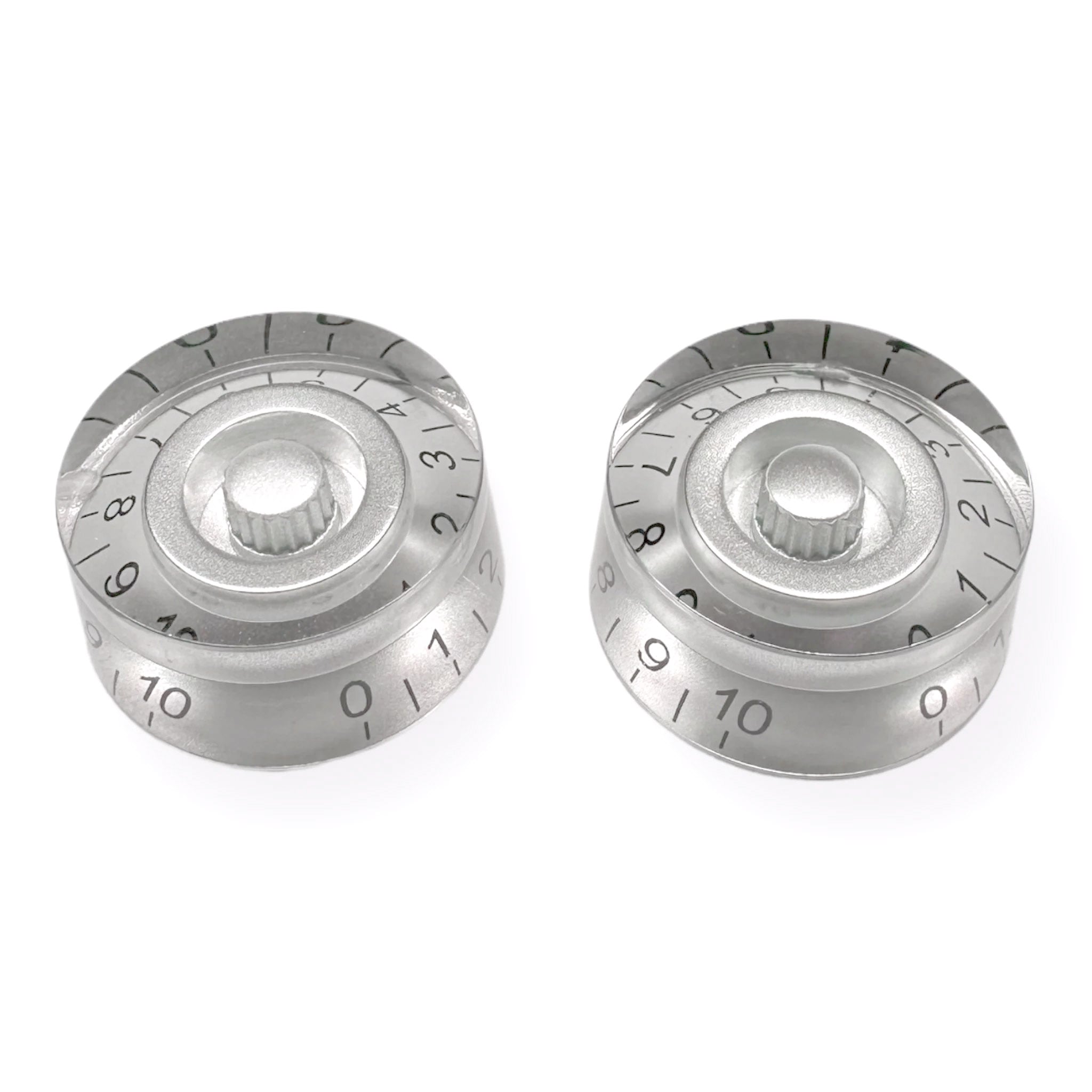 StewMac Speed Knob - 2 Pack, Silver
