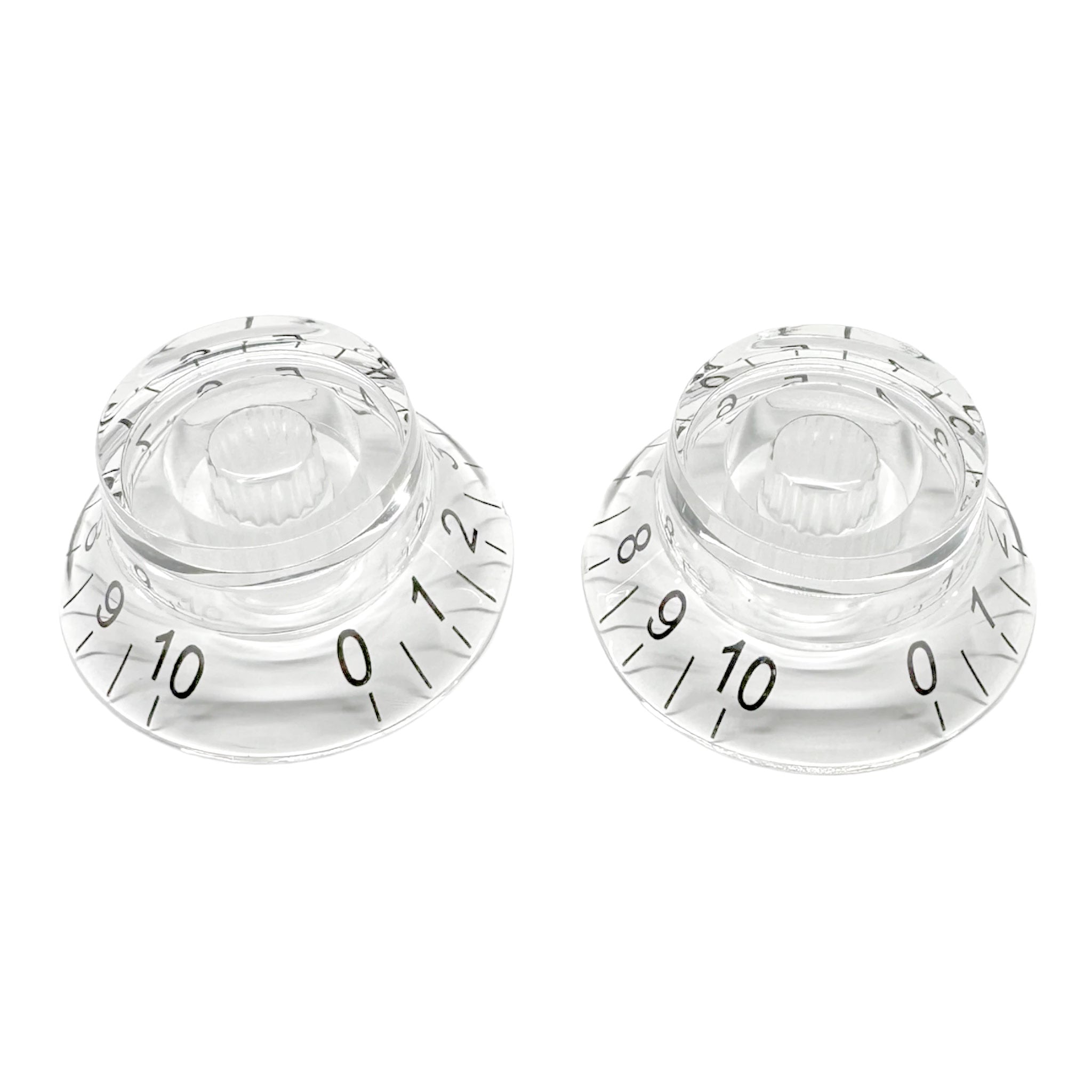 StewMac Bell Knob - 2 Pack, Clear
