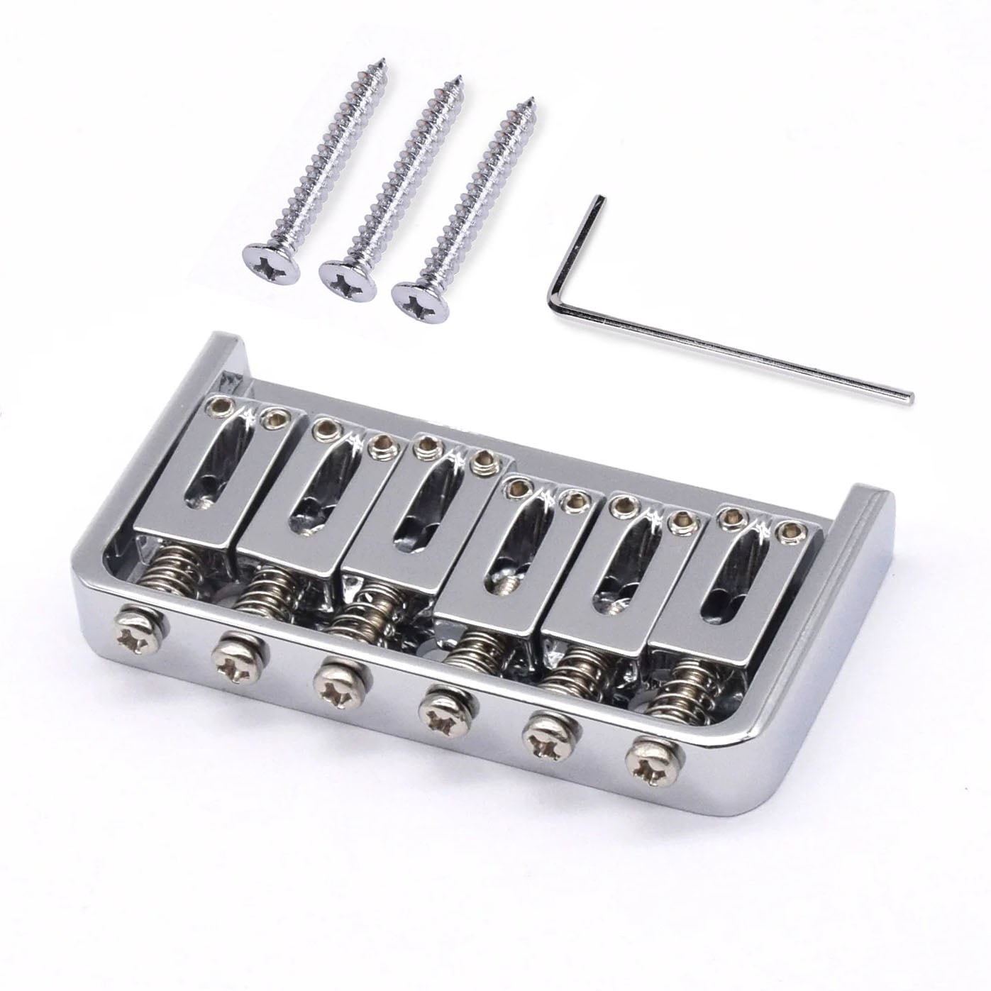 StewMac Hardtail Bridge, Chrome