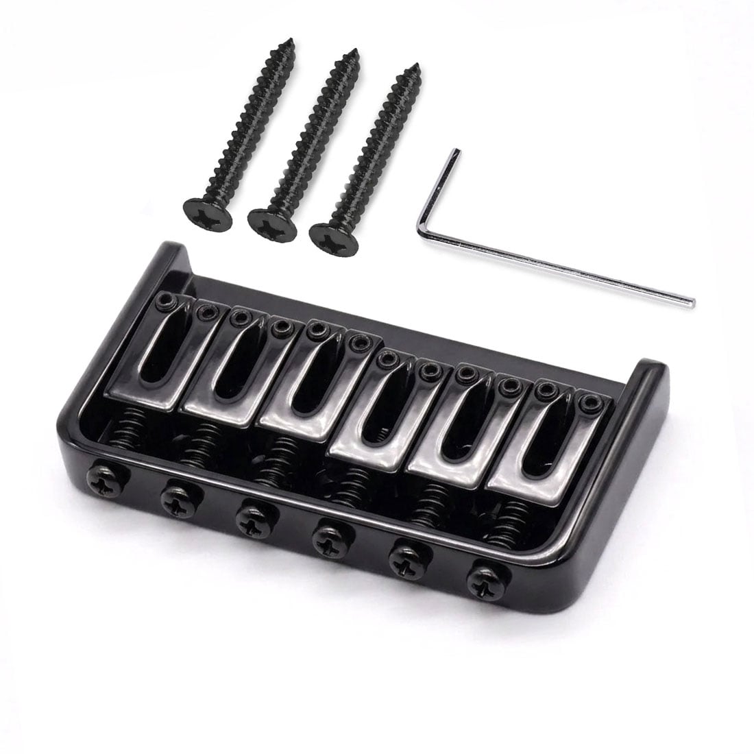 StewMac Hardtail Bridge, Black