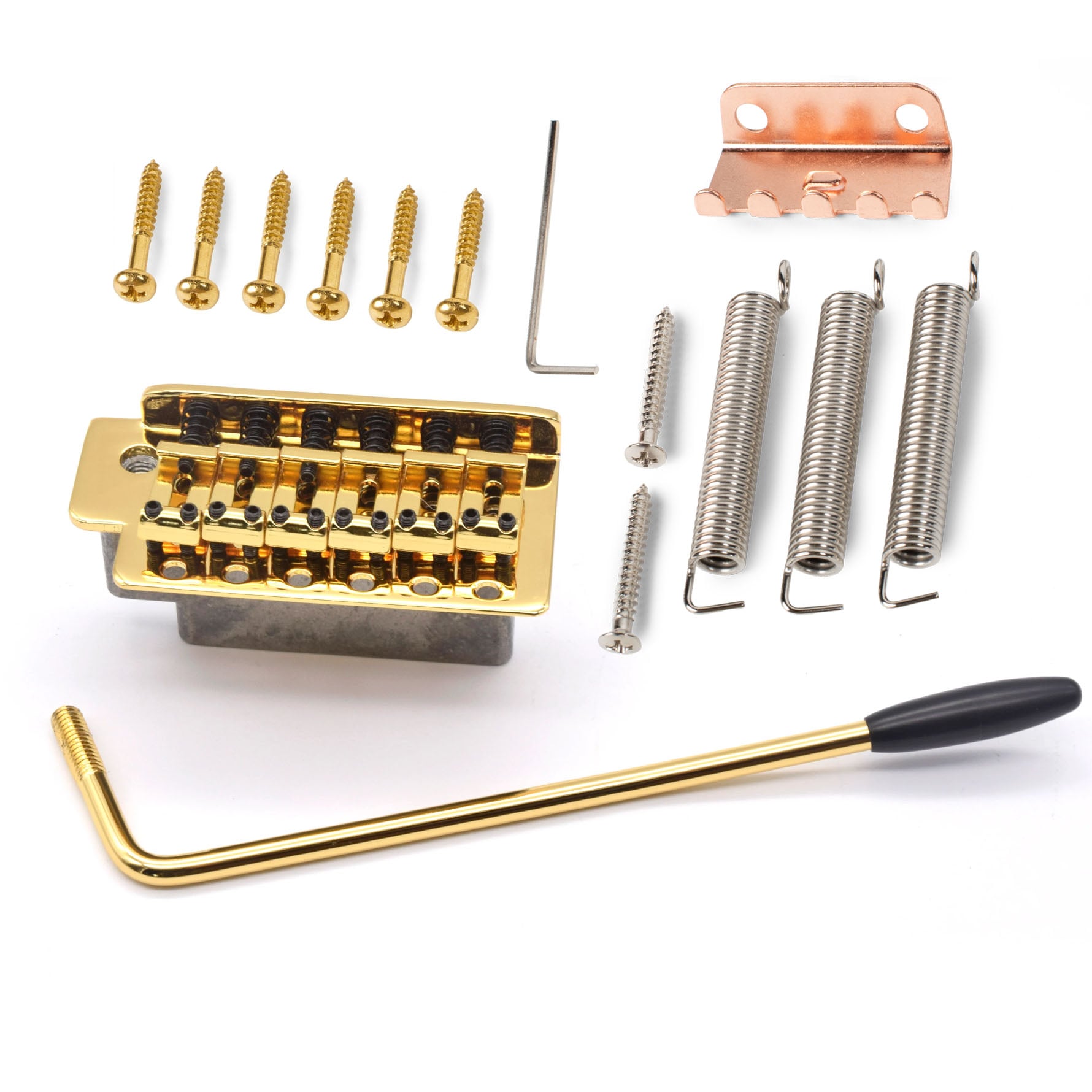 StewMac 6-Screw Tremolo, Gold