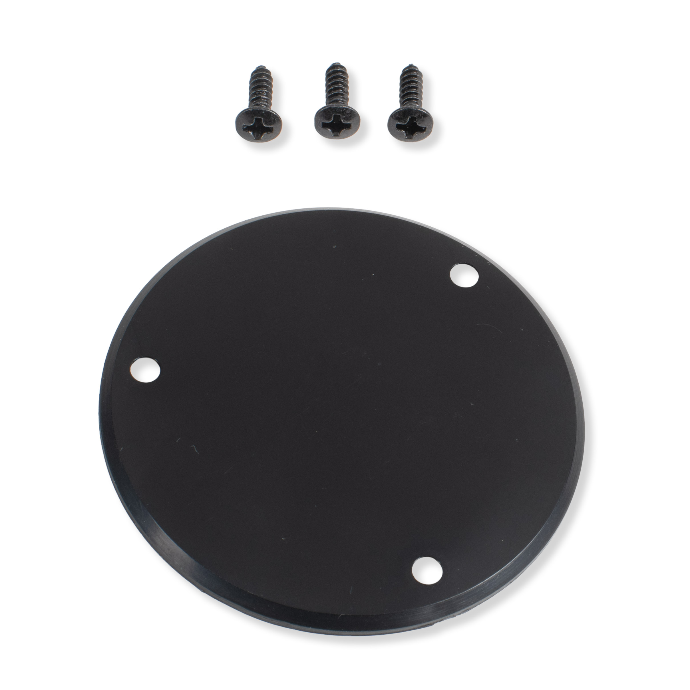 StewMac Switch Cavity Cover for Gibson® Les Paul®, Black