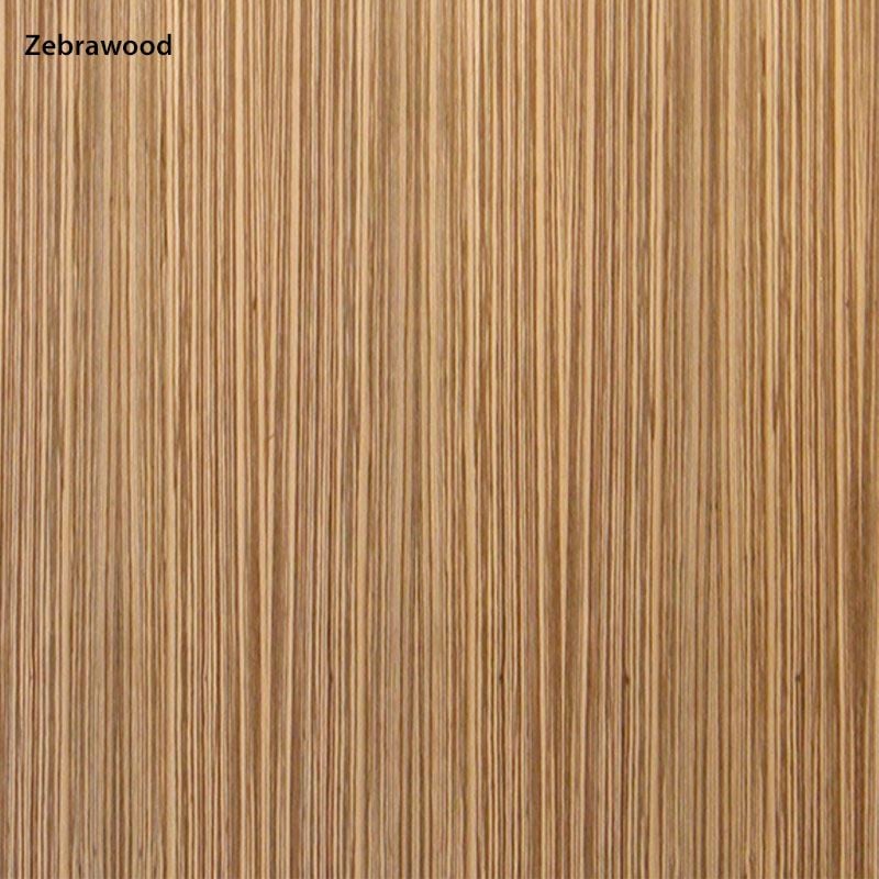 Sawmill Specials – Acoustic Back + Side Sets, AAA, Zebrawood, for Dreadnought, Unsanded