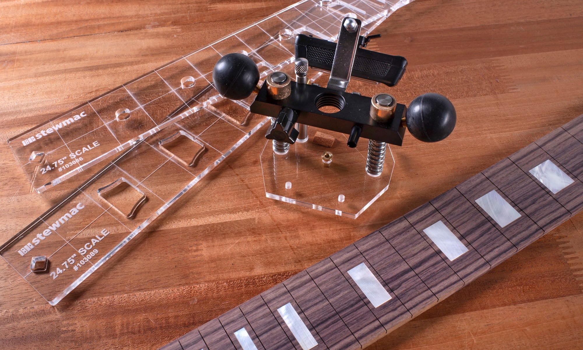 Routing Fingerboard Inlays